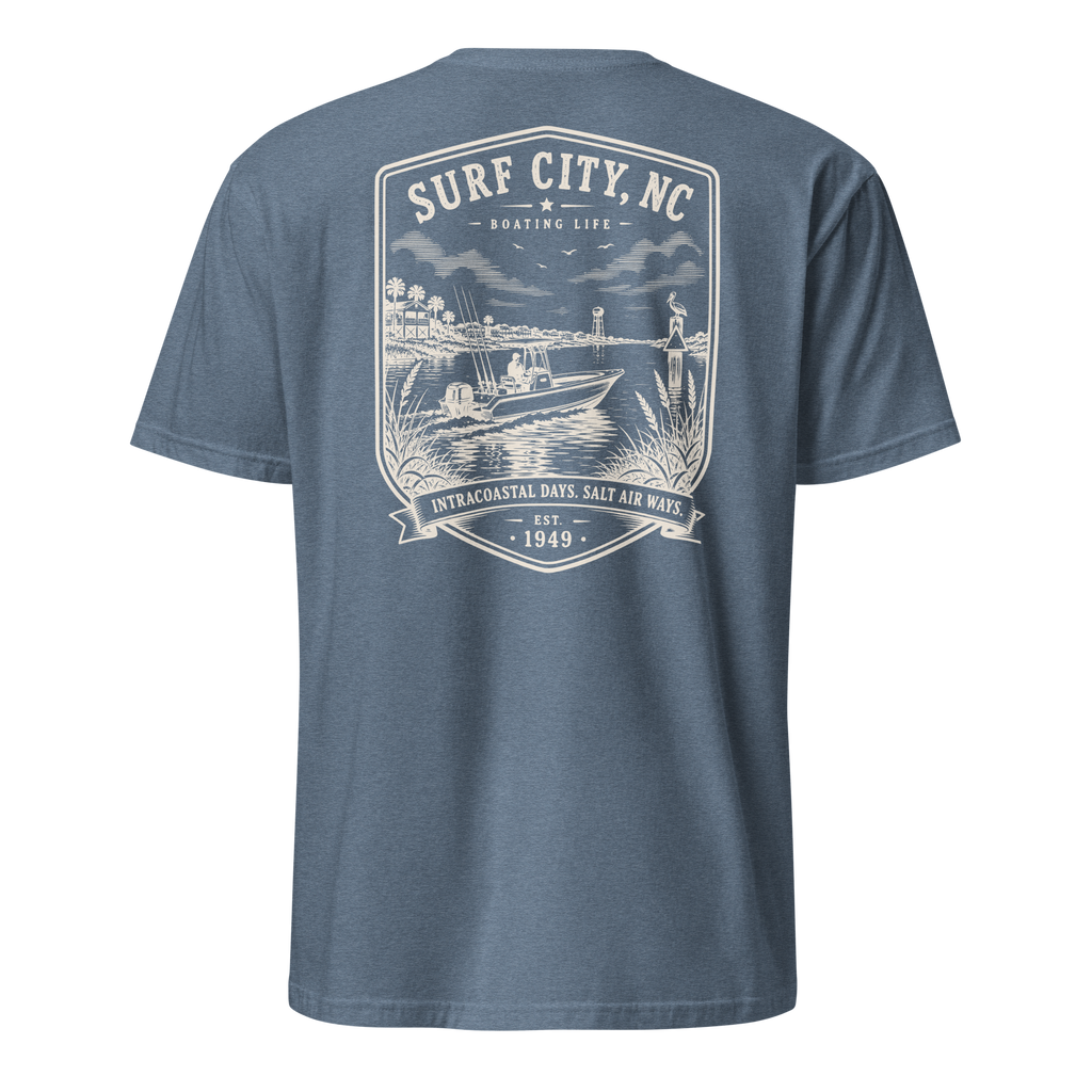 Surf City, NC - Boating Life - Short-Sleeve Unisex T-Shirt