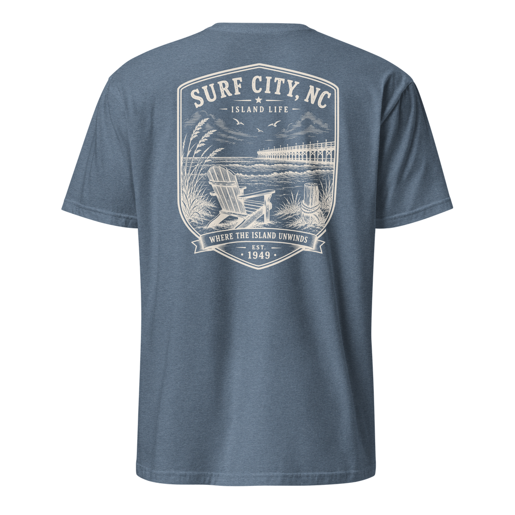 Surf City, NC - Island Life - Short-Sleeve Unisex T-Shirt