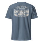 Surf City, NC - Swing Bridge - Short-Sleeve Unisex T-Shirt