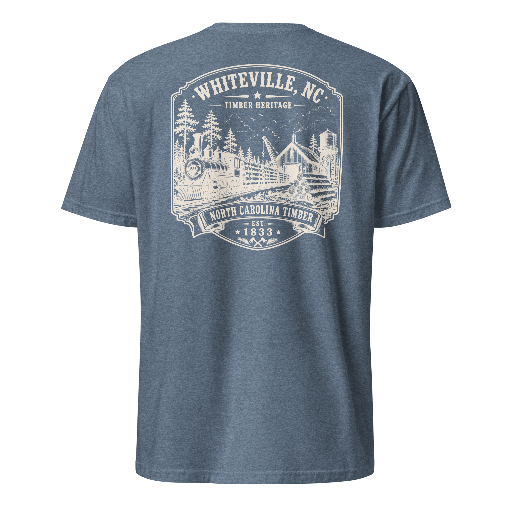 Whiteville, NC - Timber Heritage - Short-Sleeve Unisex