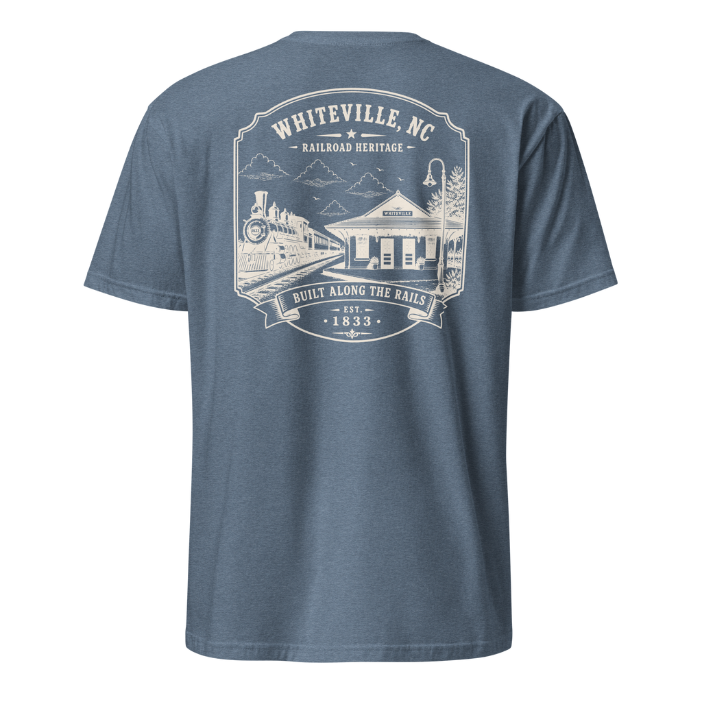 Whiteville, NC - Railroad Heritage - Short-Sleeve Unisex