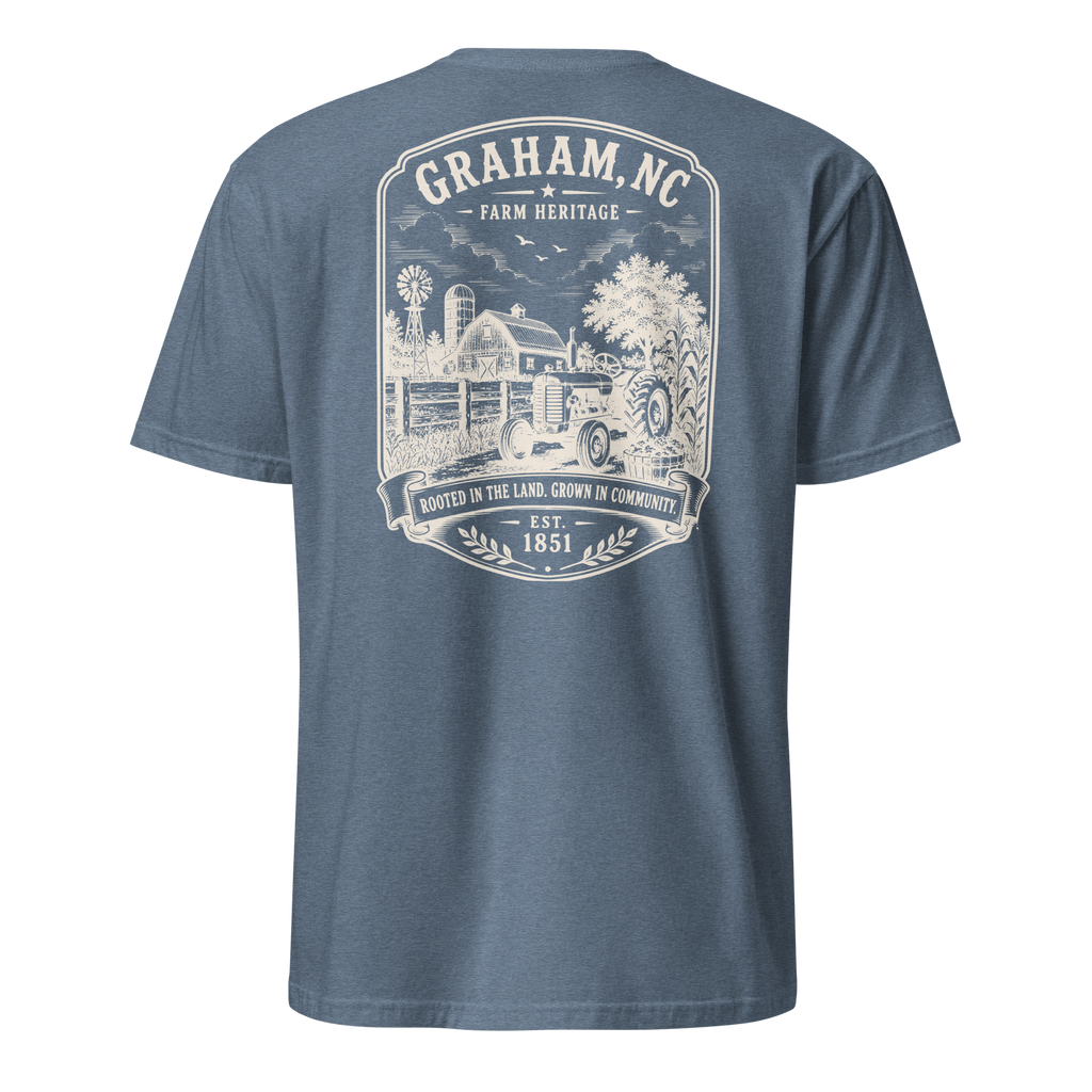 Graham, NC - Farm Heritage - Short-Sleeve Unisex