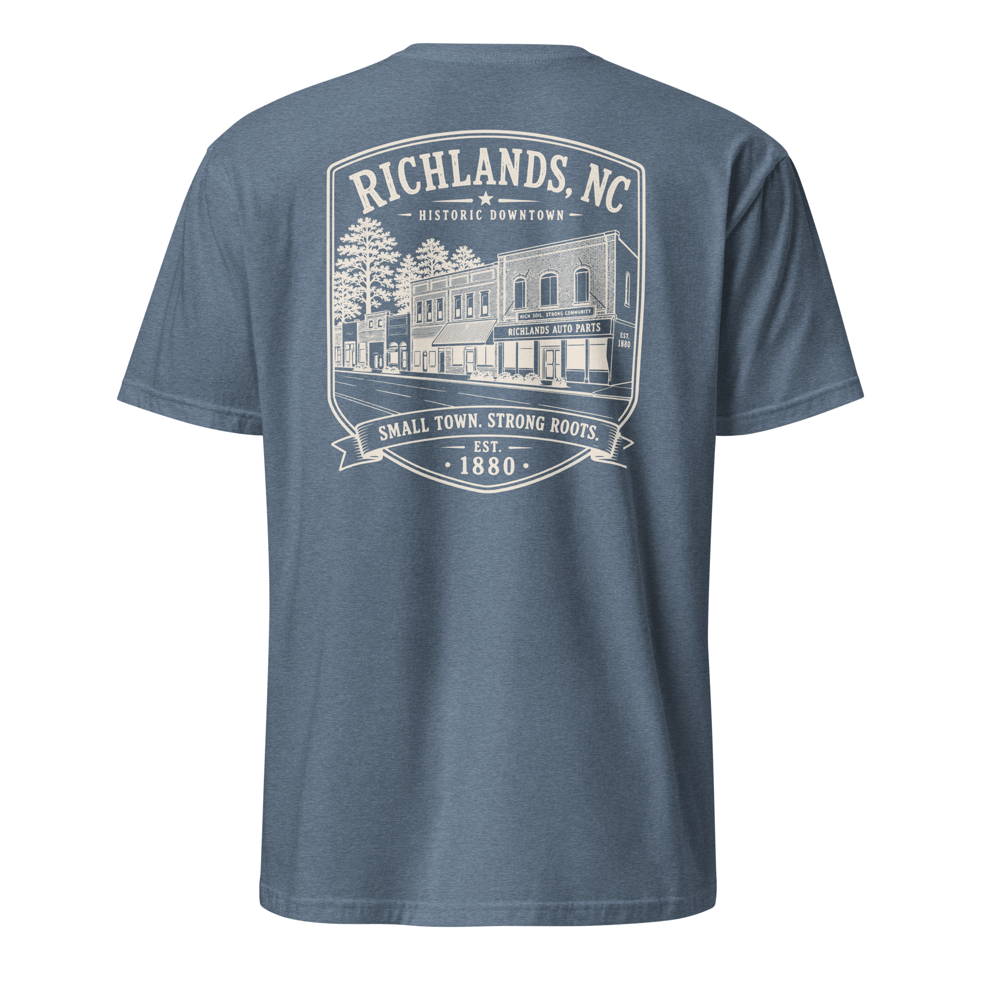 Richlands, NC - Small Town. Strong Roots. - Short-Sleeve Unisex