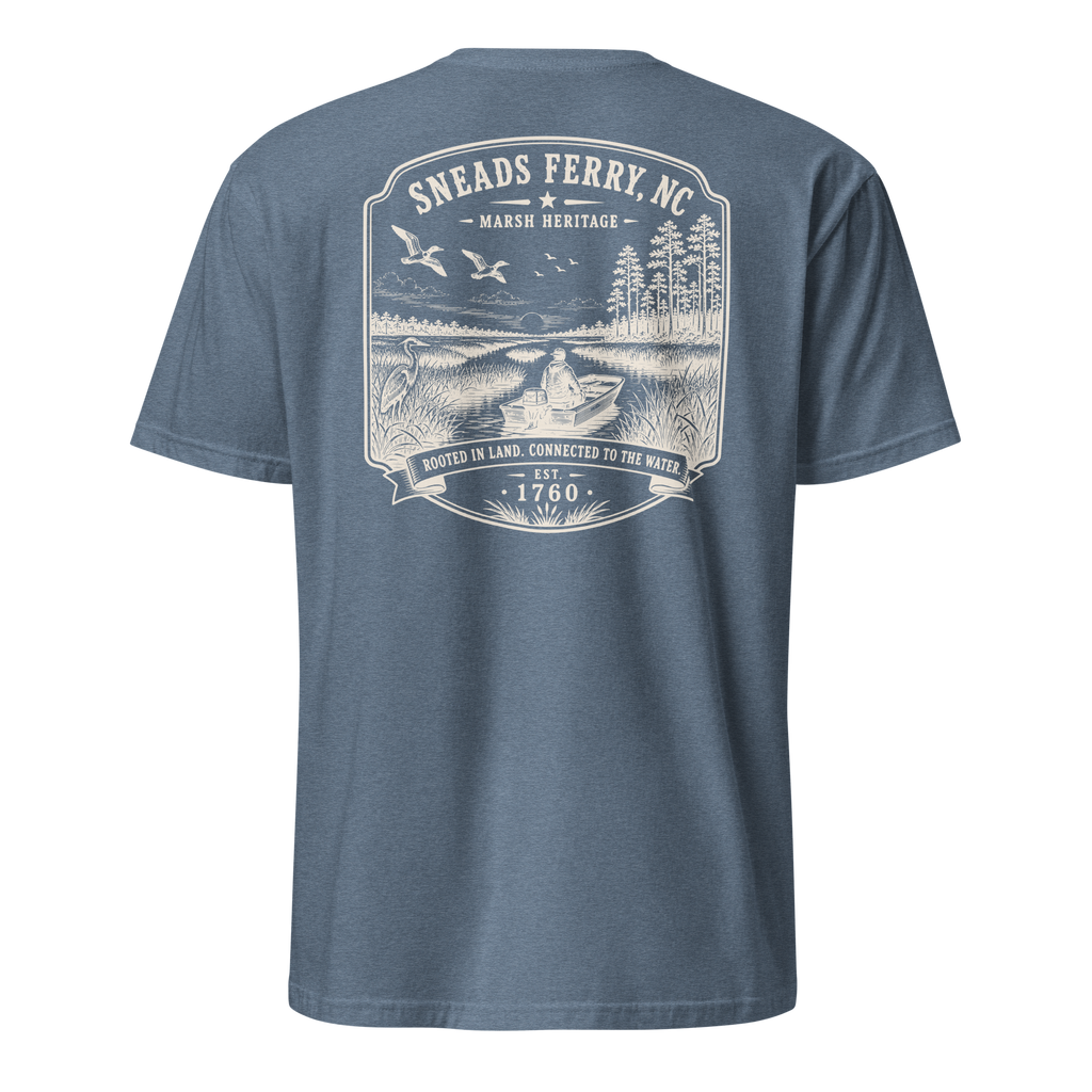 Sneads Ferry, NC - Marsh Heritage - Short-Sleeve Unisex