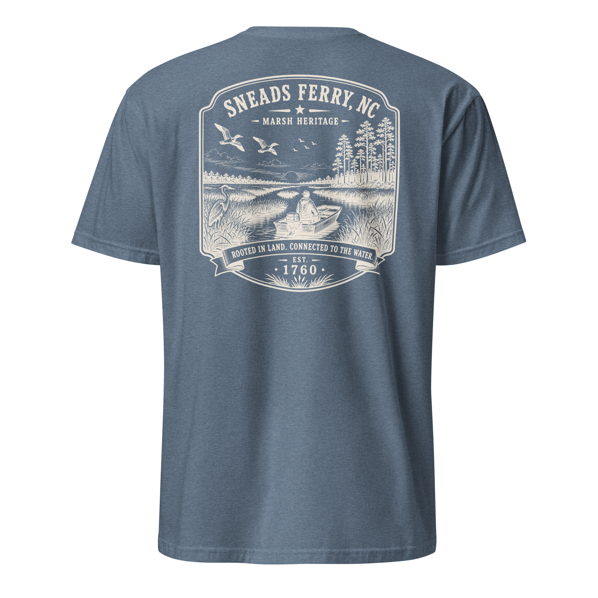 Sneads Ferry, NC - Marsh Heritage - Short-Sleeve Unisex