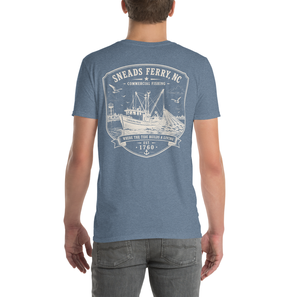 Sneads Ferry, NC - Carolina Pride - Short-Sleeve Unisex