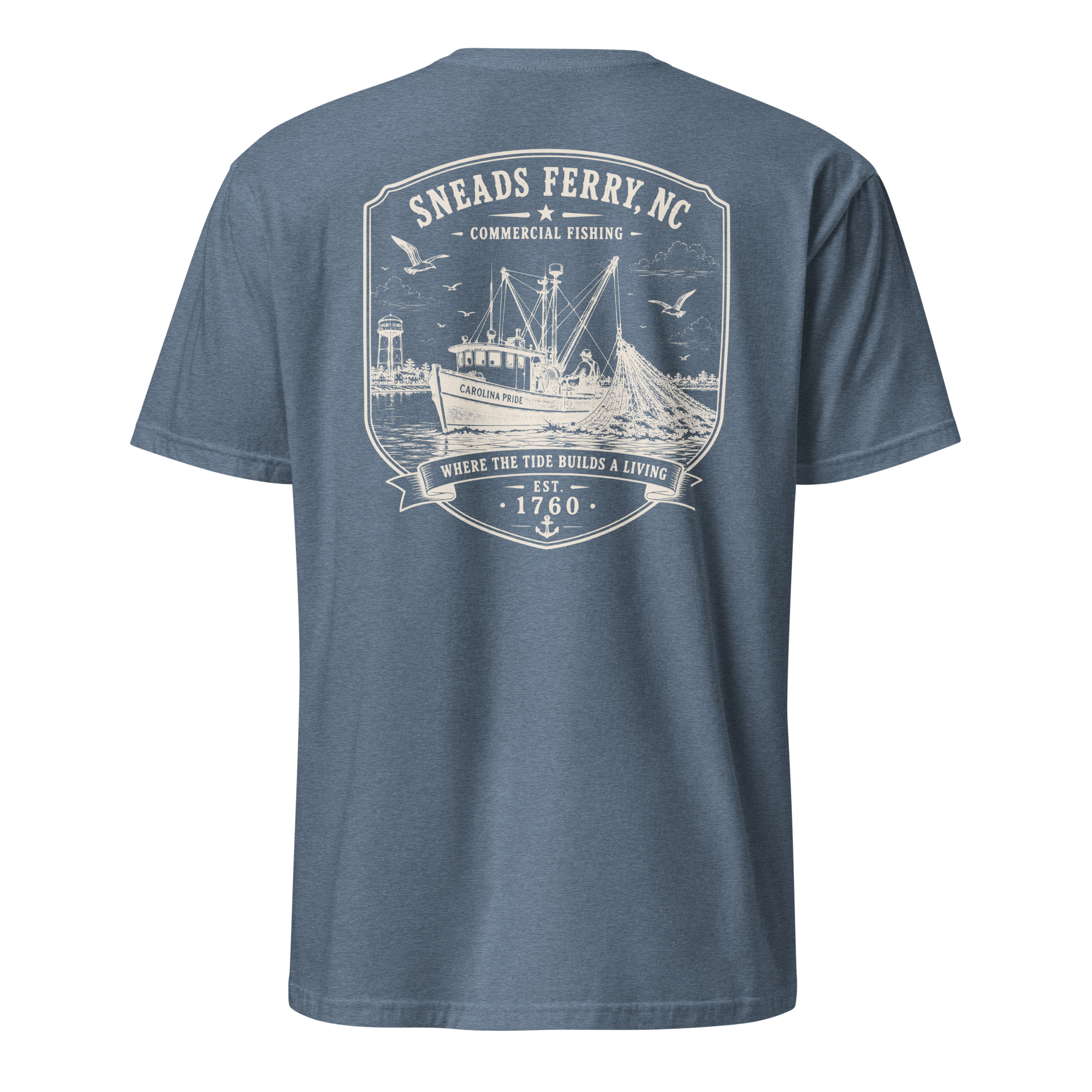Sneads Ferry, NC - Carolina Pride - Short-Sleeve Unisex