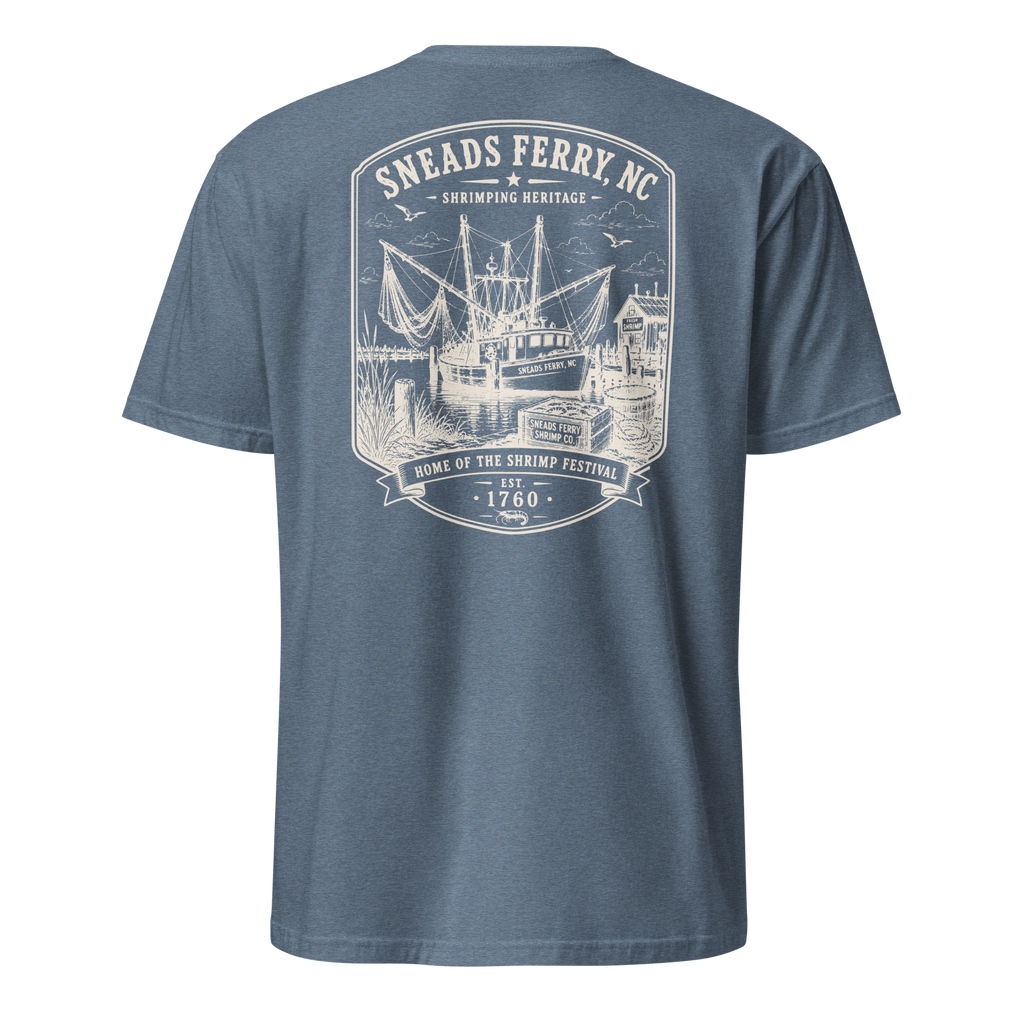Sneads Ferry, NC - Shrimping Heritage - Short-Sleeve Unisex