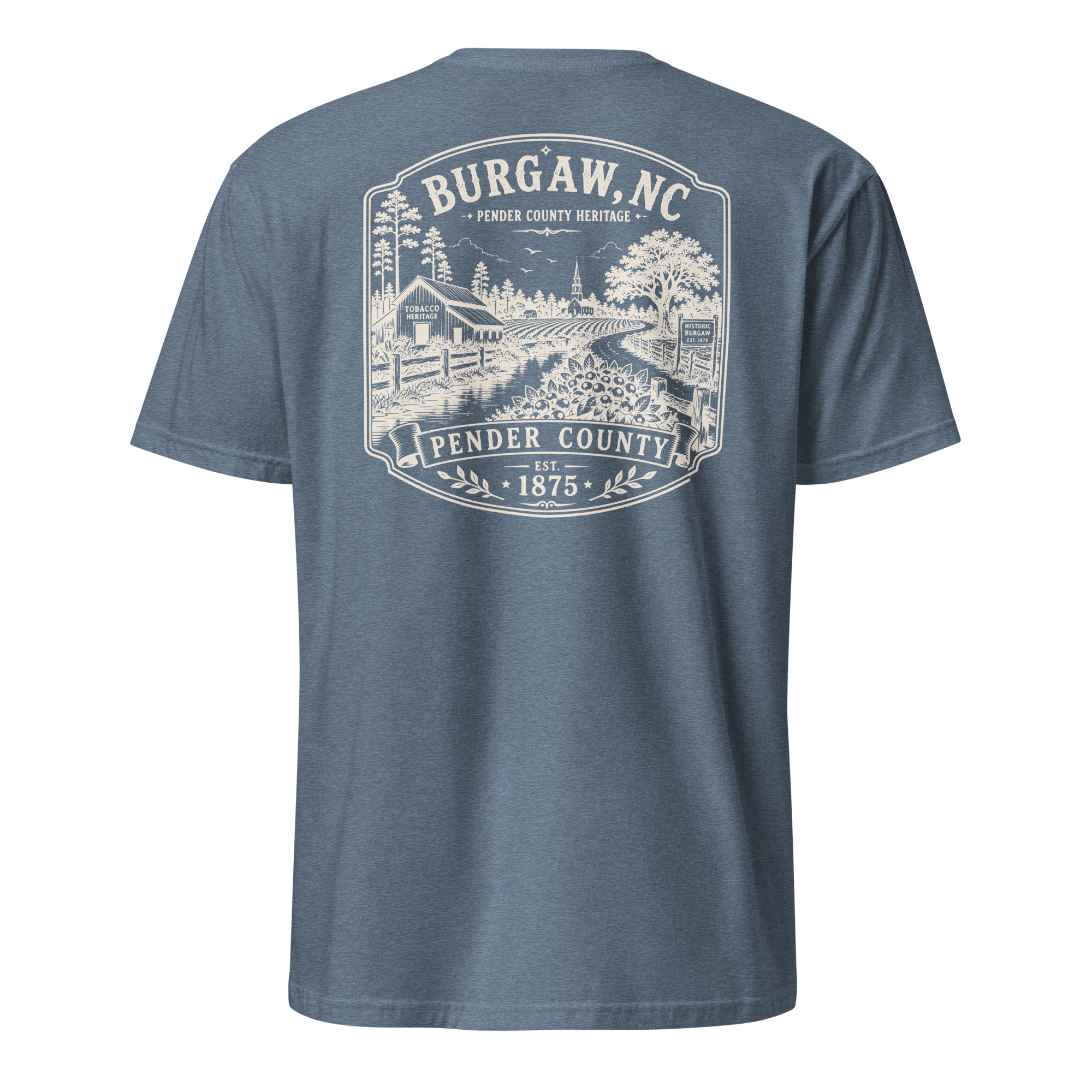Burgaw, NC - Pender Heritage - Short-Sleeve Unisex