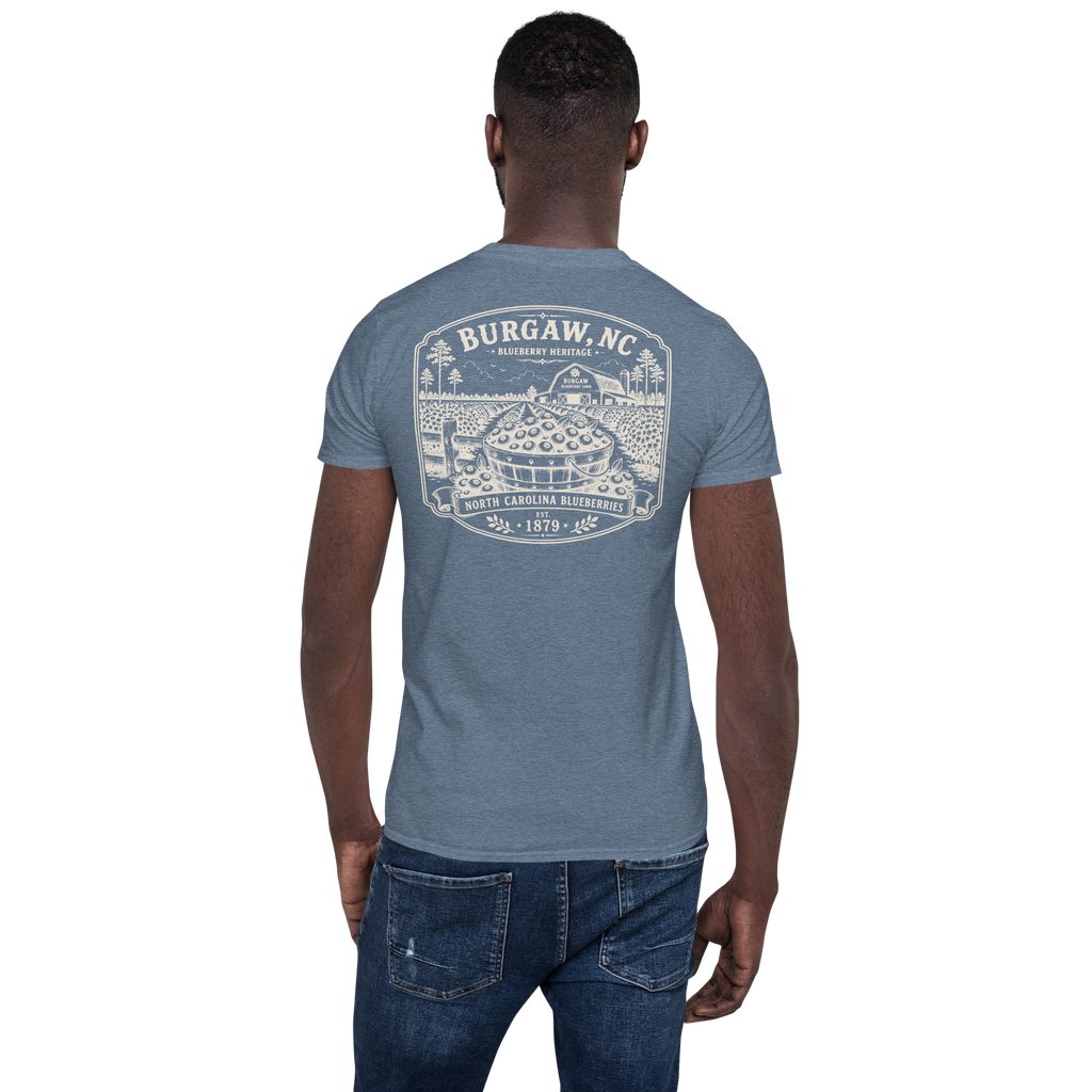 Burgaw, NC - Blueberry Heritage - Short-Sleeve Unisex