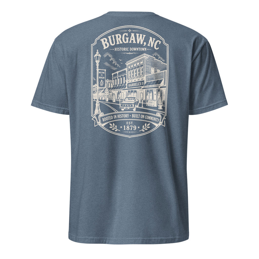 Burgaw, NC - Historic Downtown - Short-Sleeve Unisex