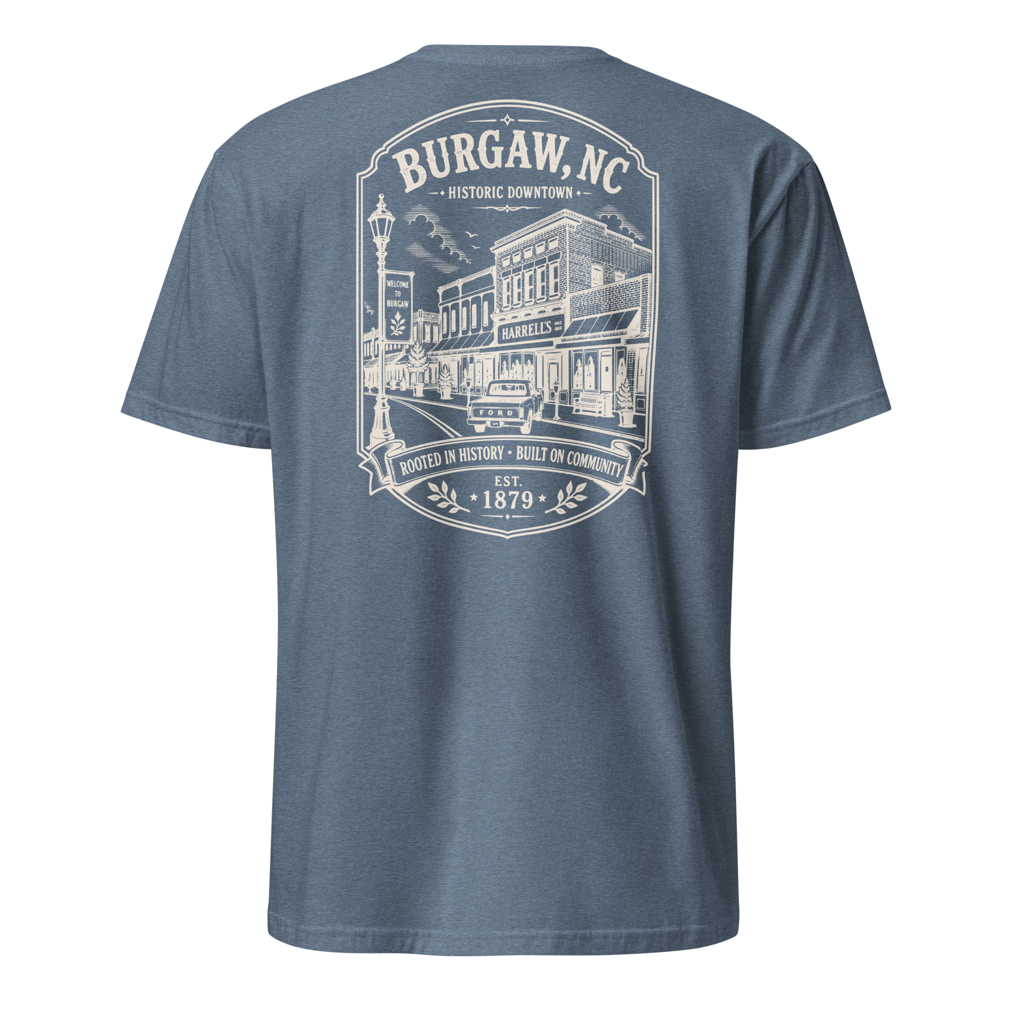 Burgaw, NC - Historic Downtown - Short-Sleeve Unisex