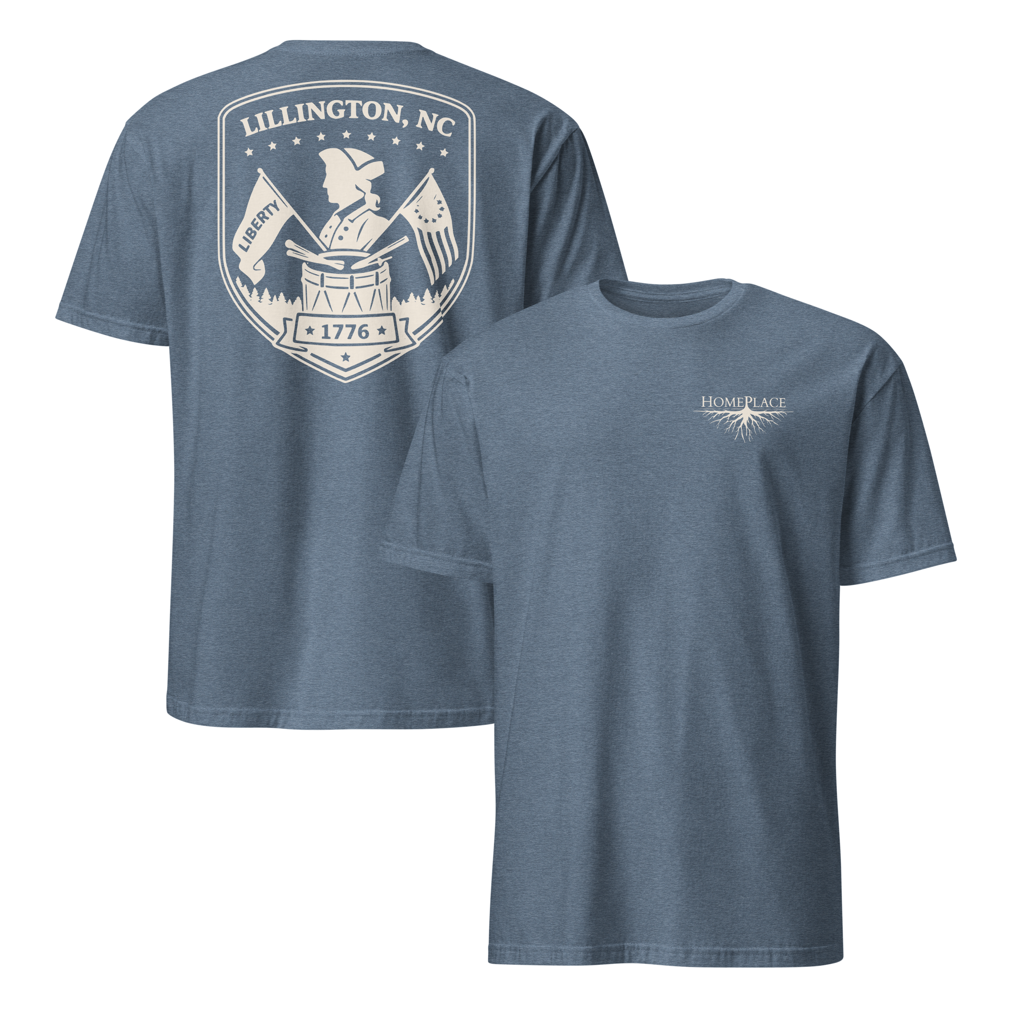 Lillington, NC - 1776 - Unisex T-Shirt