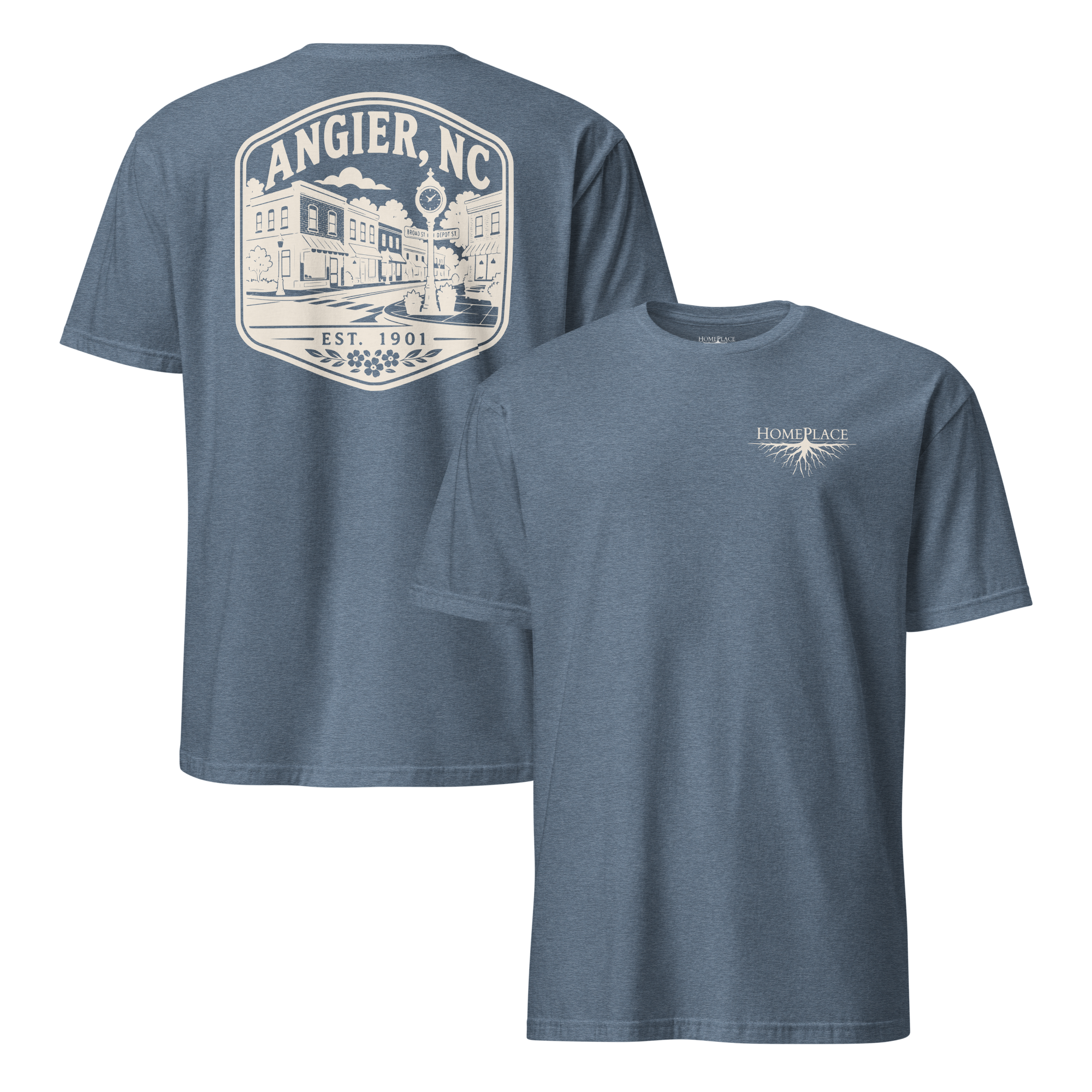 Angier, NC - Downtown - Unisex T-Shirt