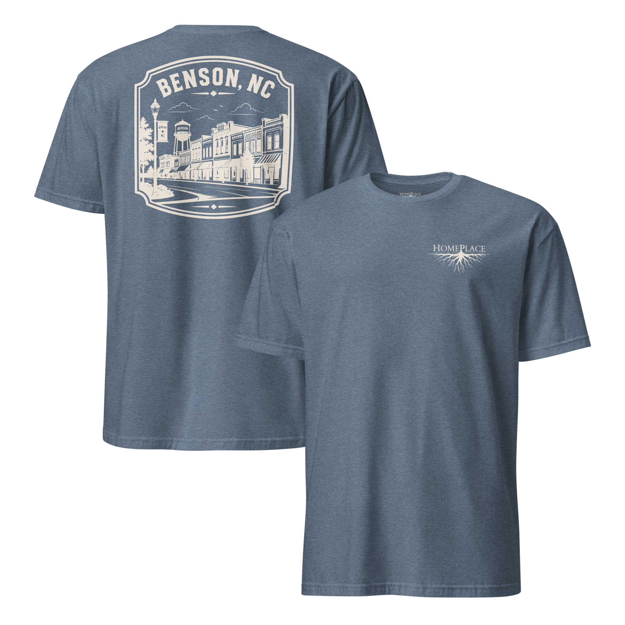 Benson, NC - Downtown Benson - Unisex T-Shirt