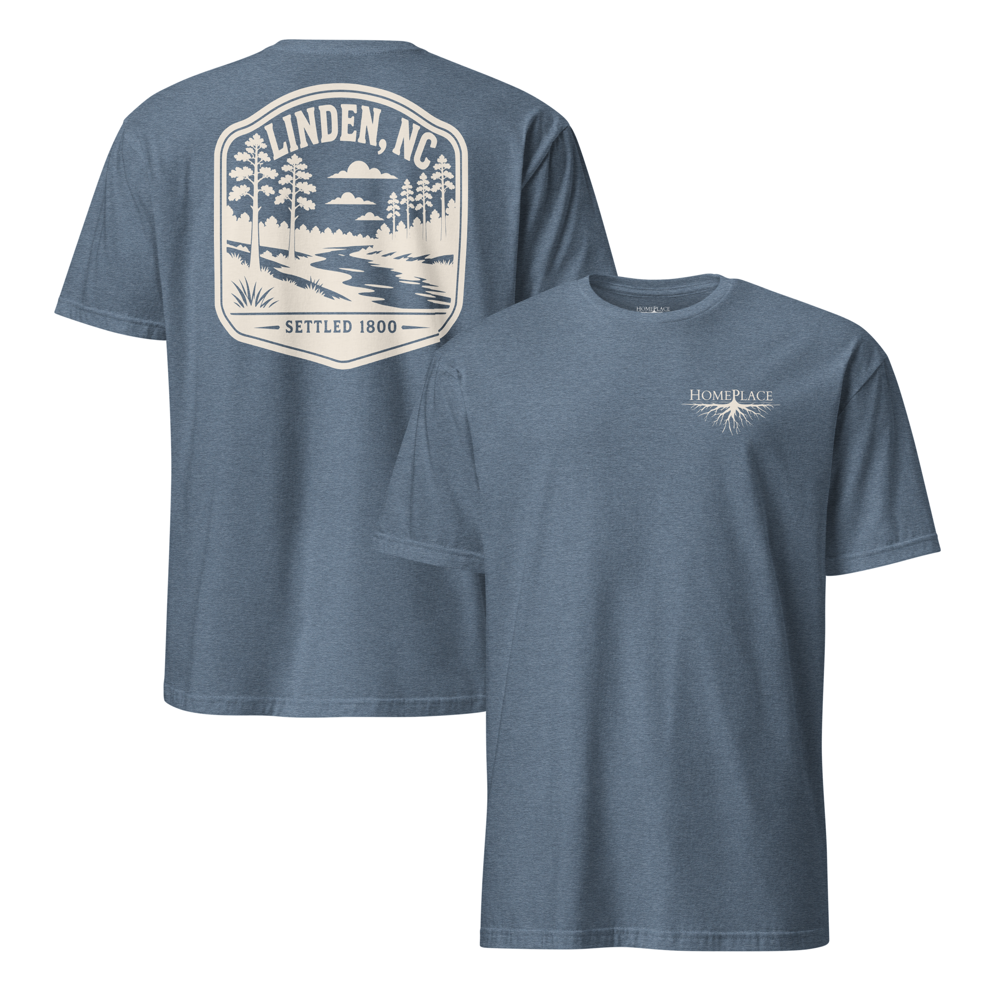 Linden, NC - Little River - Unisex T-Shirt