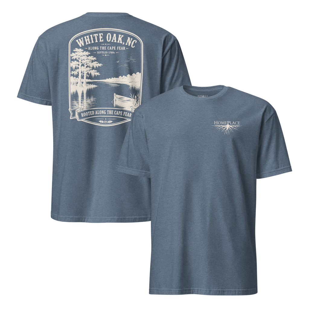 White Oak, NC - Along The Cape Fear - Unisex T-Shirt