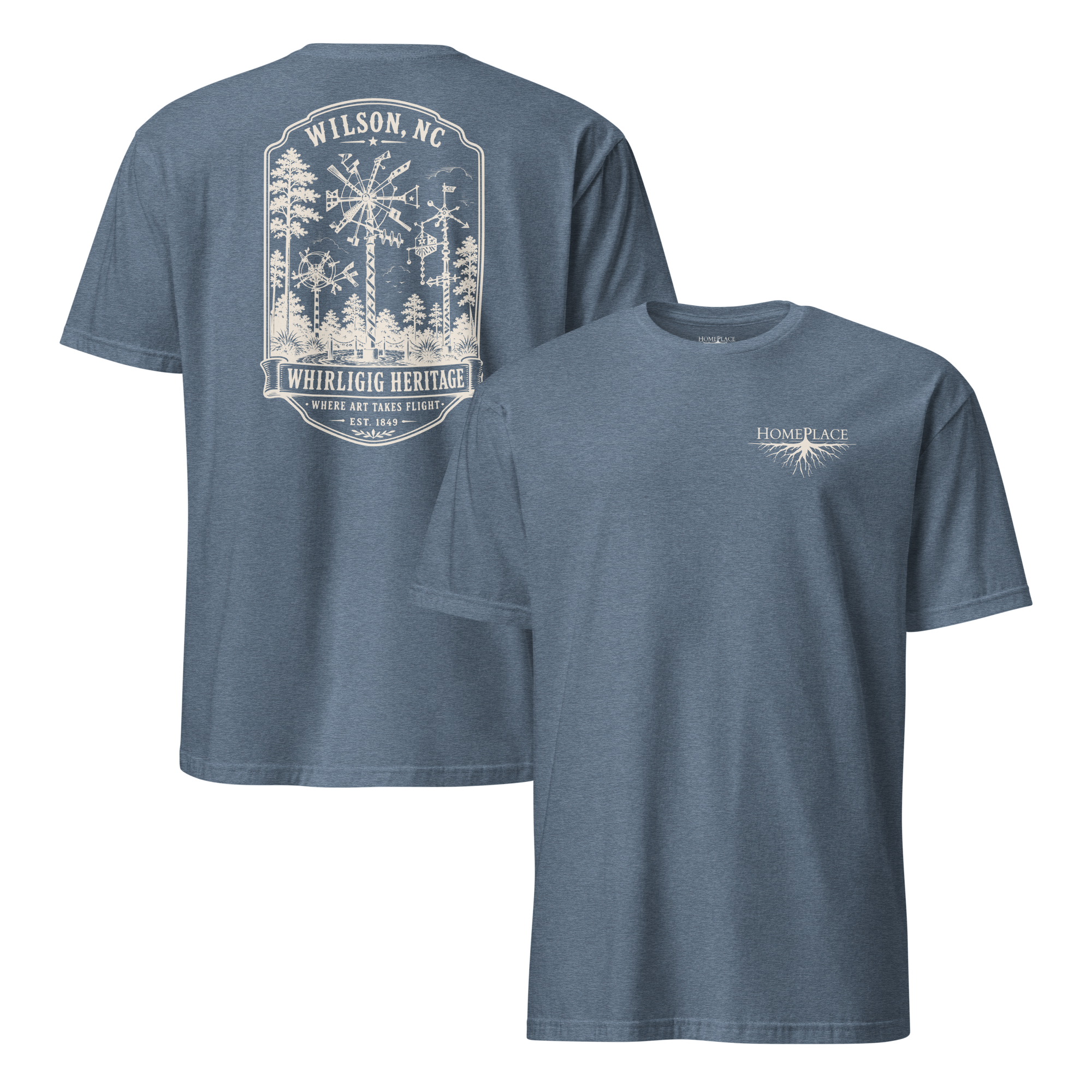 Wilson, NC - Whirligig Heritage - Unisex T-Shirt