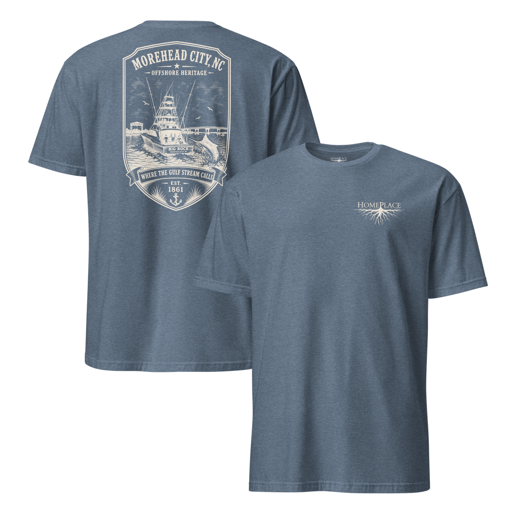 Morehead City - Big Rock - Short-Sleeve Unisex