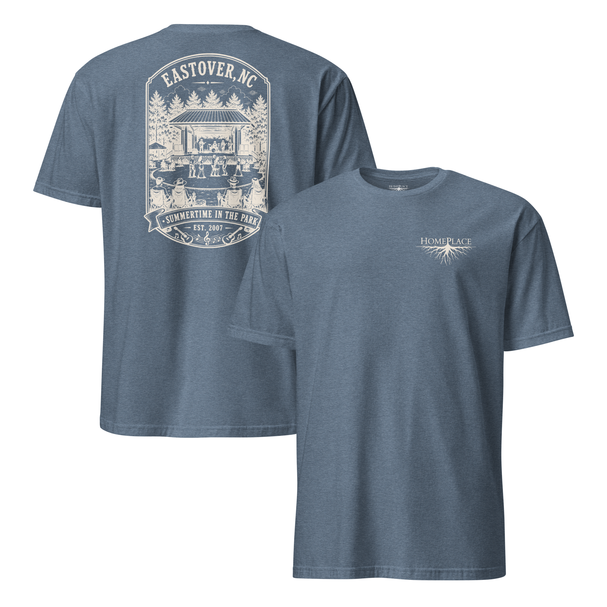 Eastover, NC - Summertime In The Park - Short-Sleeve Unisex T-Shirt