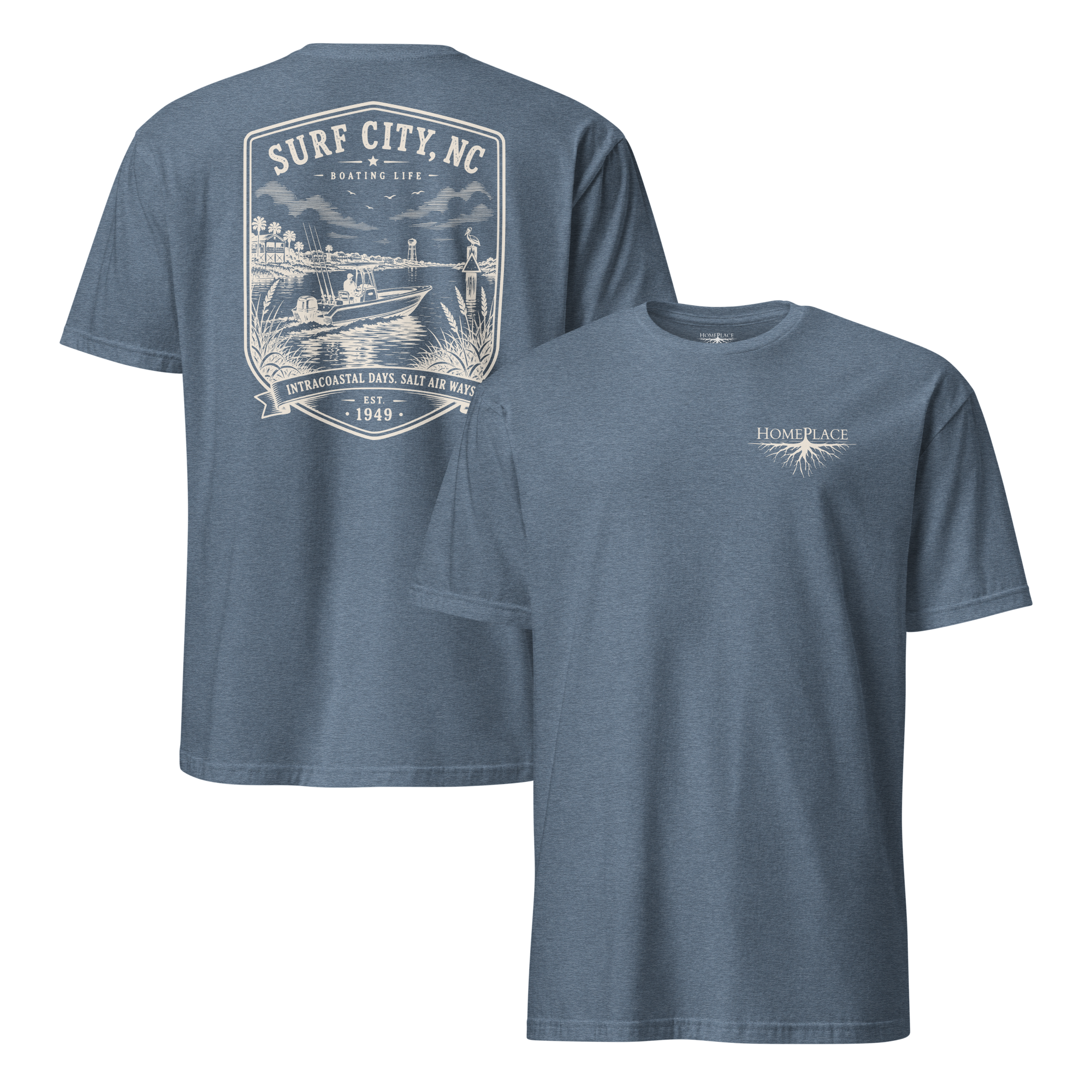 Surf City, NC - Boating Life - Short-Sleeve Unisex T-Shirt