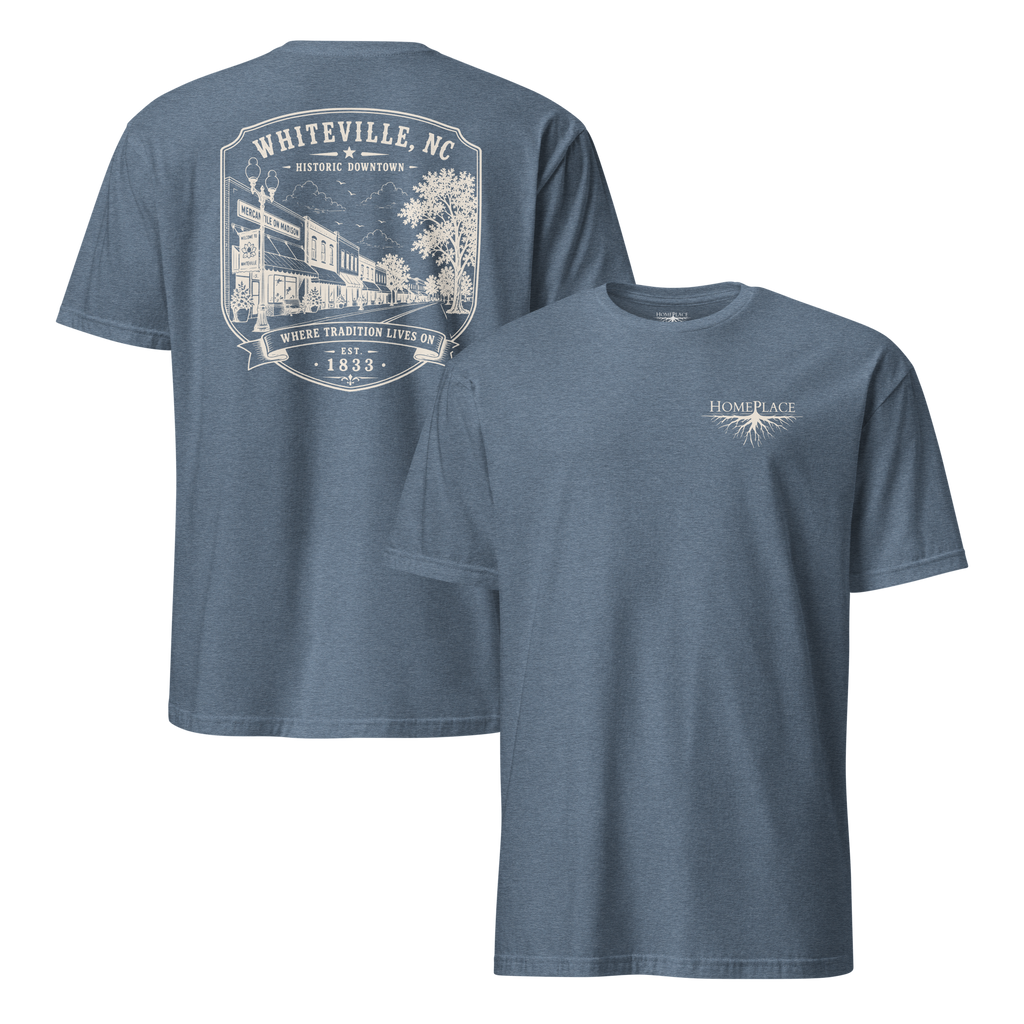 Whiteville, NC - Downtown - Short-Sleeve Unisex