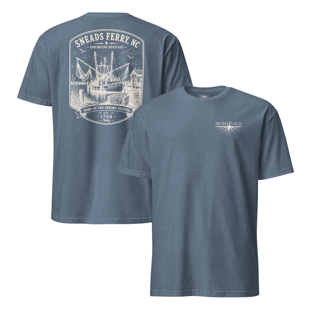 Sneads Ferry, NC - Shrimping Heritage - Short-Sleeve Unisex