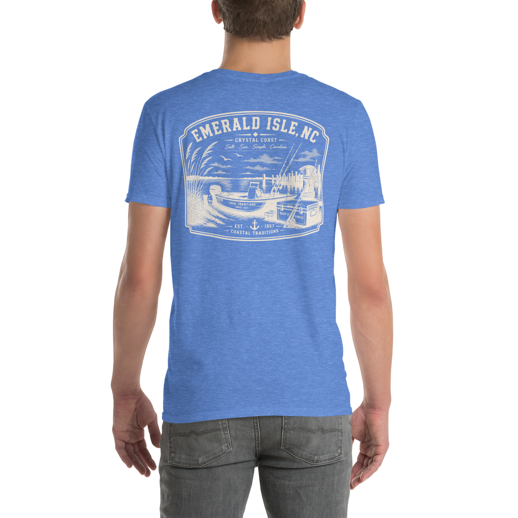 Emerald Isle, NC - Salt. Sun. Simple. - Unisex T-Shirt