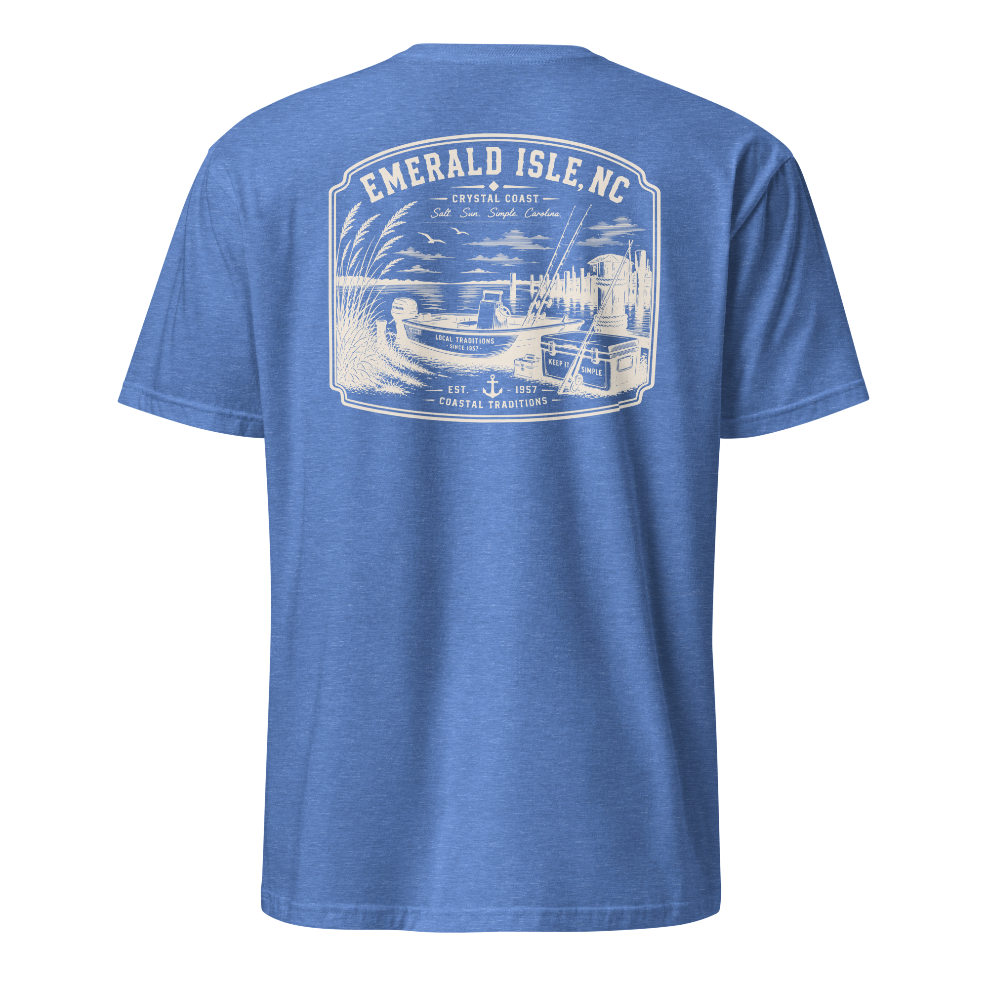Emerald Isle, NC - Salt. Sun. Simple. - Unisex T-Shirt