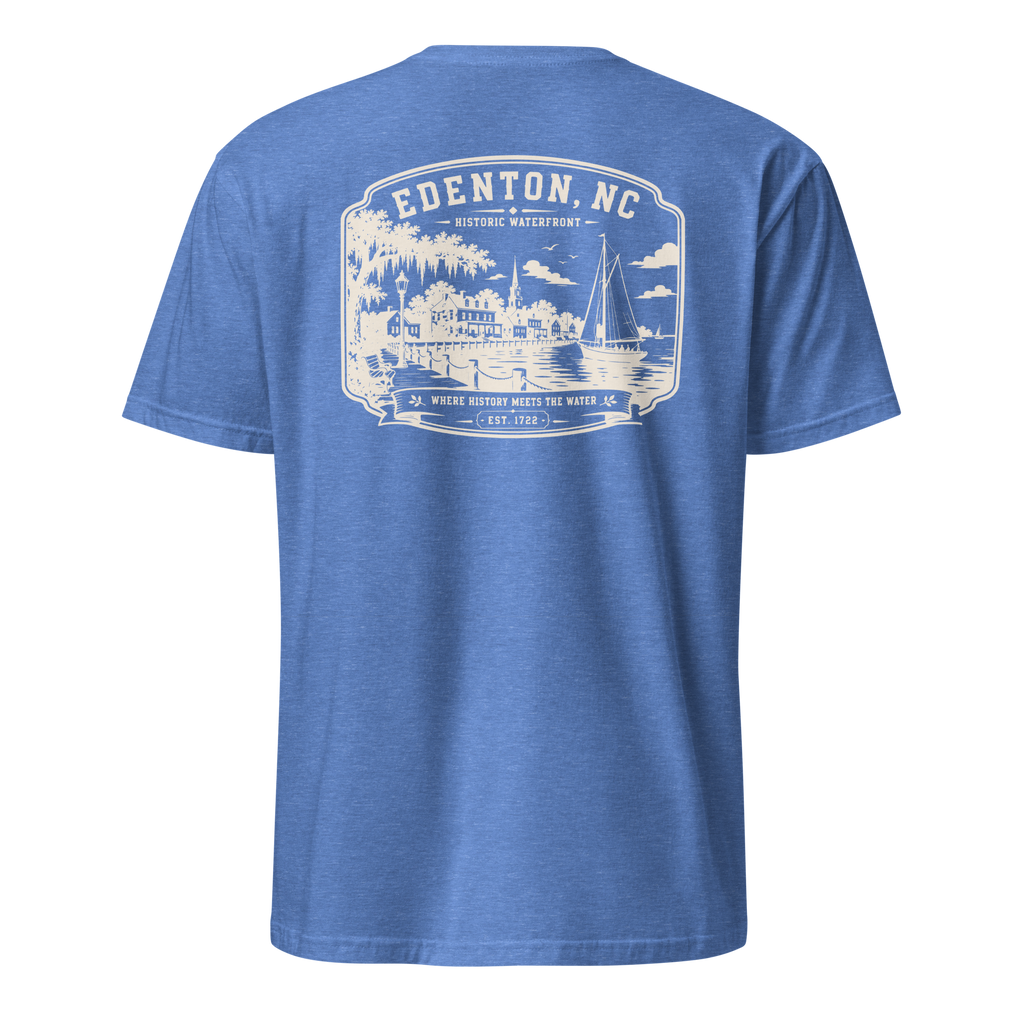 Edenton, NC - Historic Waterfront - Unisex T-Shirt