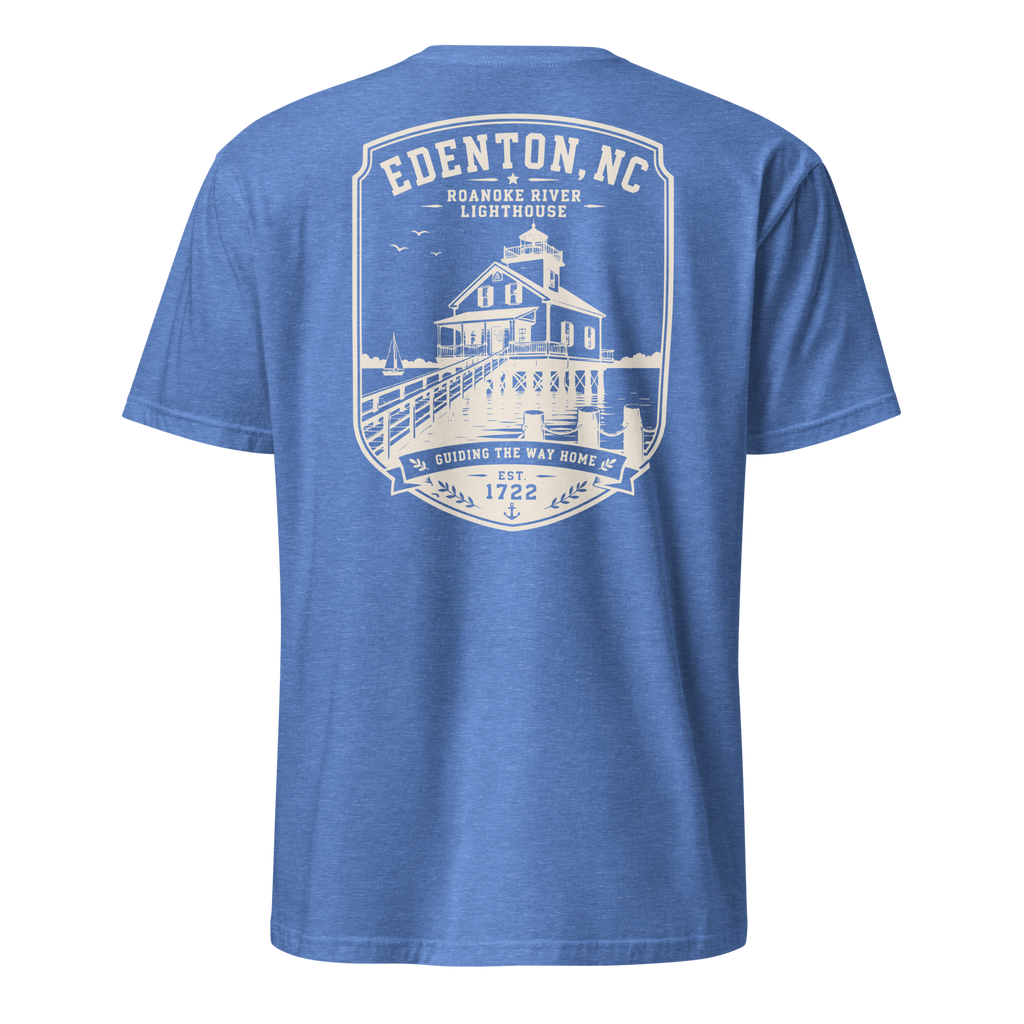 Edenton, NC - Roanoke River Lighthouse - Unisex T-Shirt