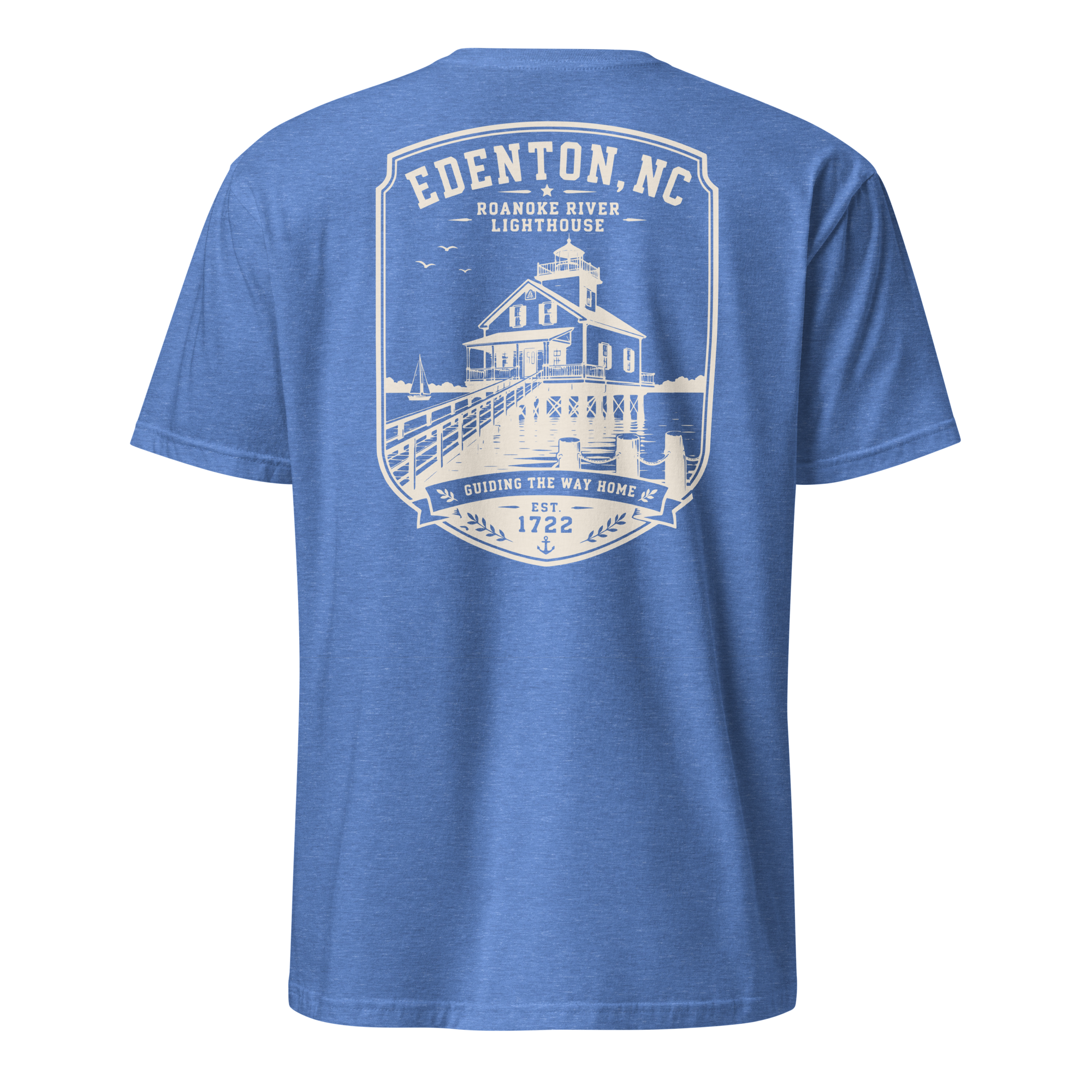 Edenton, NC - Roanoke River Lighthouse - Unisex T-Shirt