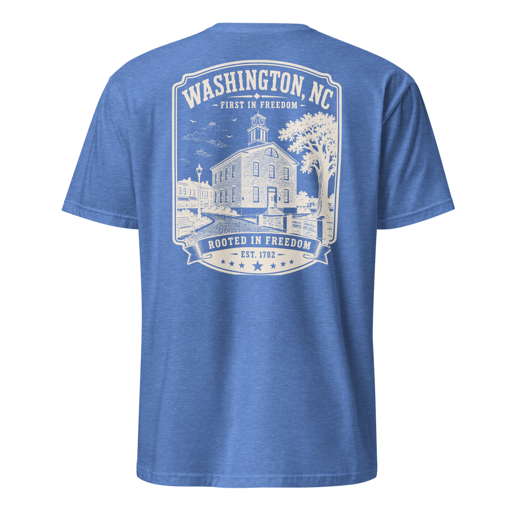 Washington, NC - Rooted In Freedom - Unisex T-Shirt