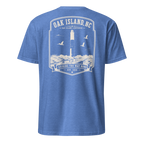 Oak Island, NC - Oak Island Lighthouse - Unisex T-Shirt