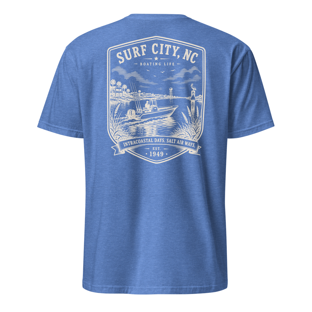 Surf City, NC - Boating Life - Short-Sleeve Unisex T-Shirt