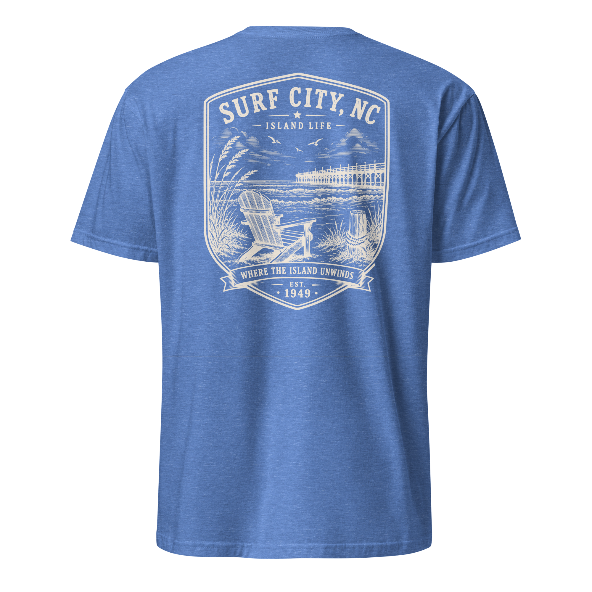 Surf City, NC - Island Life - Short-Sleeve Unisex T-Shirt