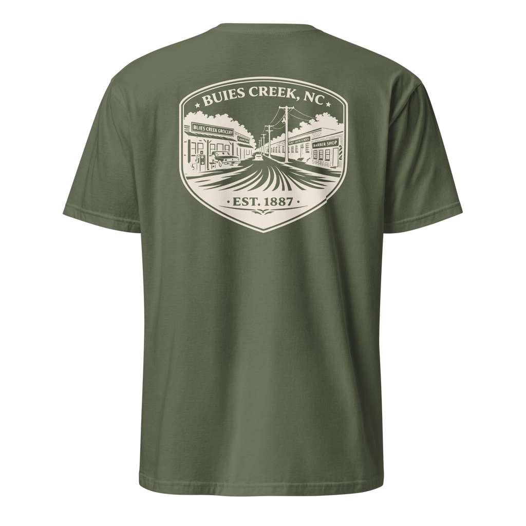 Buies Creek, NC - Main Street - Unisex T-Shirt