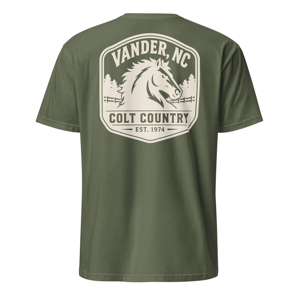 Vander, NC - Colt Country - Unisex T-Shirt