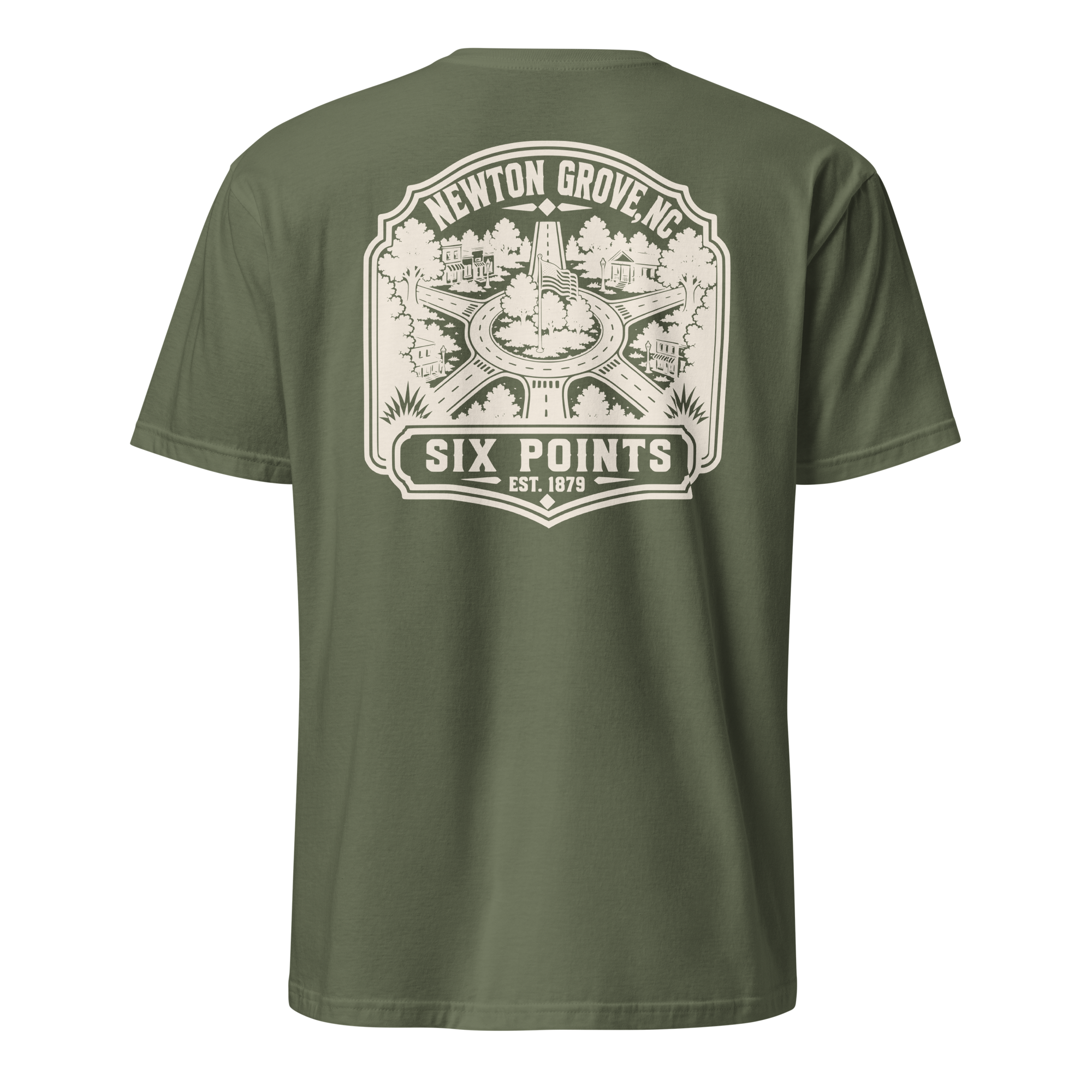 Newton Grove, NC - Six Points - Unisex T-Shirt
