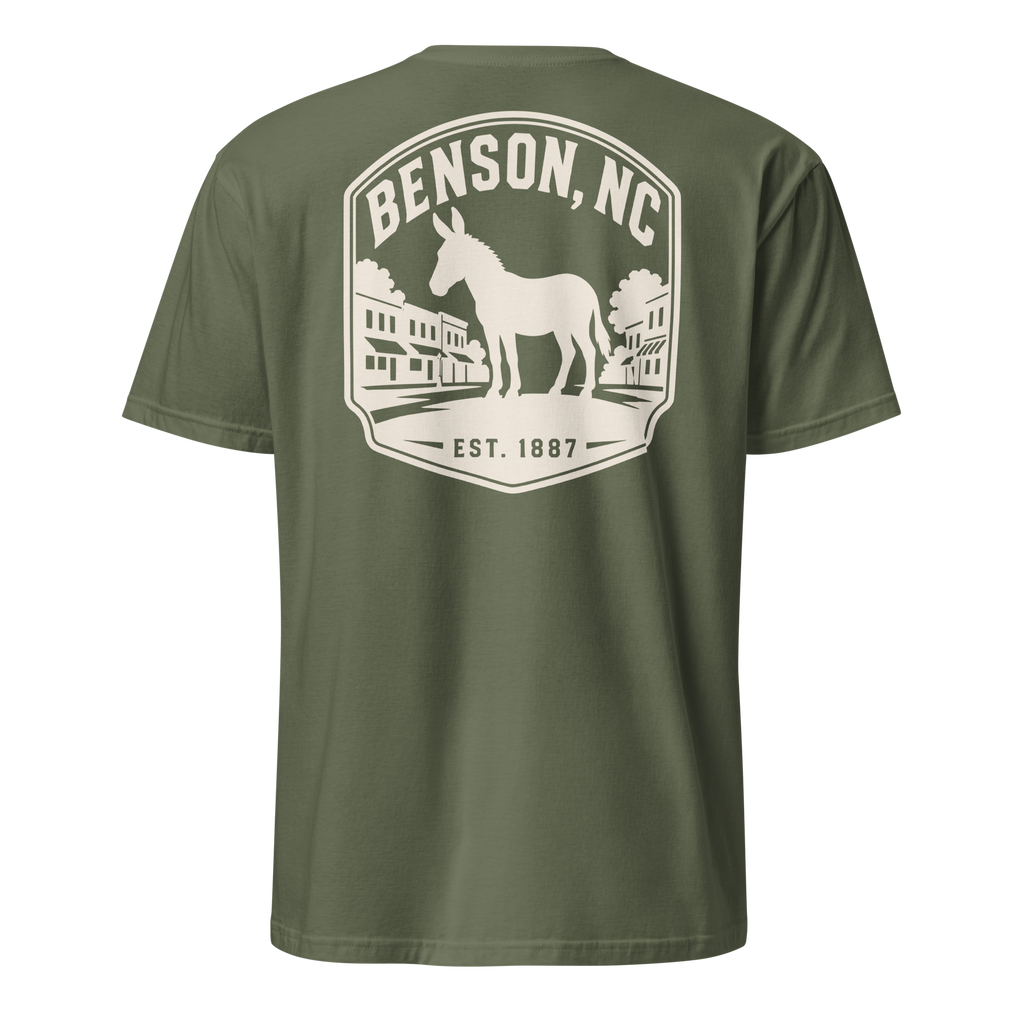 Benson, NC - Mule Town - Unisex T-Shirt