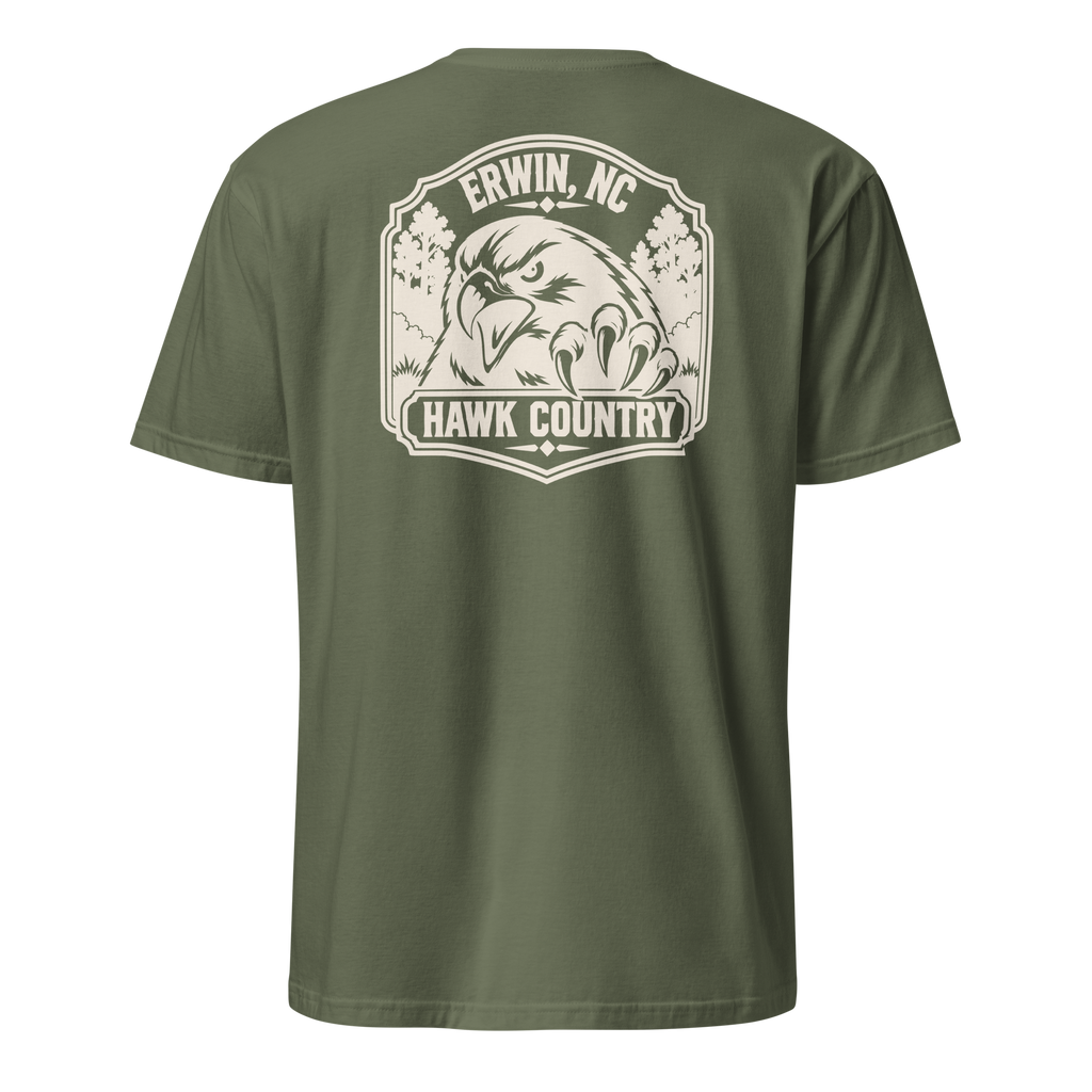 Erwin, NC - Hawk Country - Unisex T-Shirt
