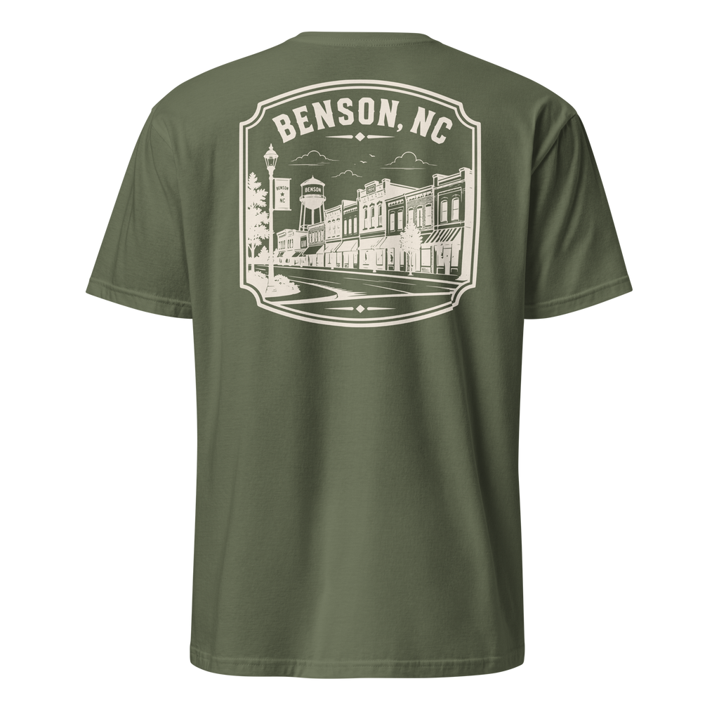 Benson, NC - Downtown Benson - Unisex T-Shirt
