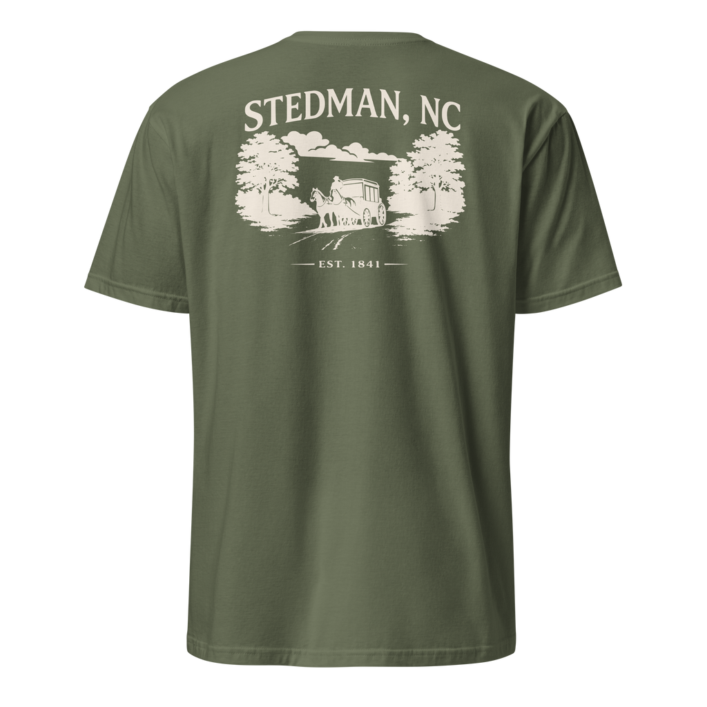 Stedman, NC - Stagecoach Town - Unisex T-Shirt