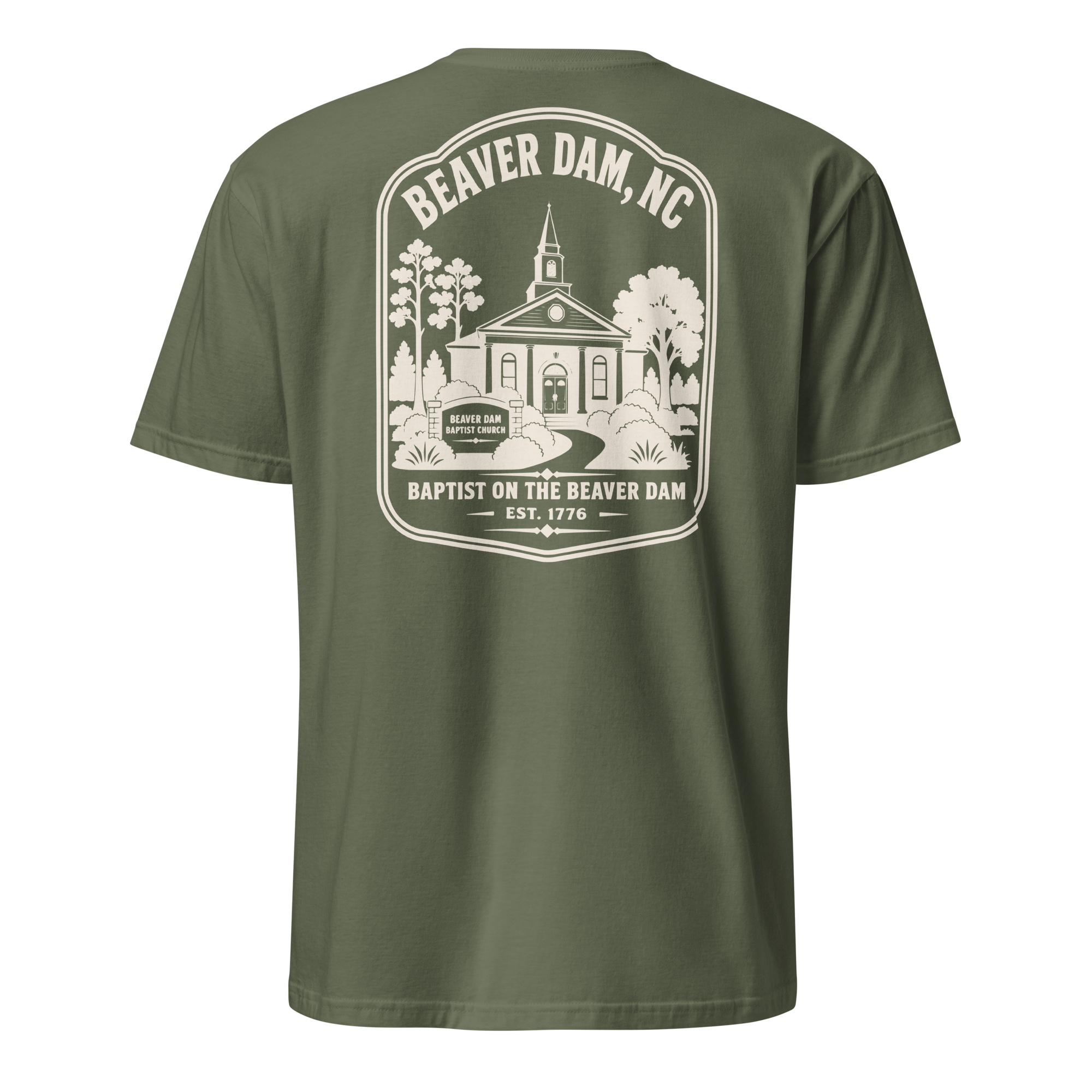 Beaver Dam, NC - Baptist on the Beaver Dam - Unisex T-Shirt