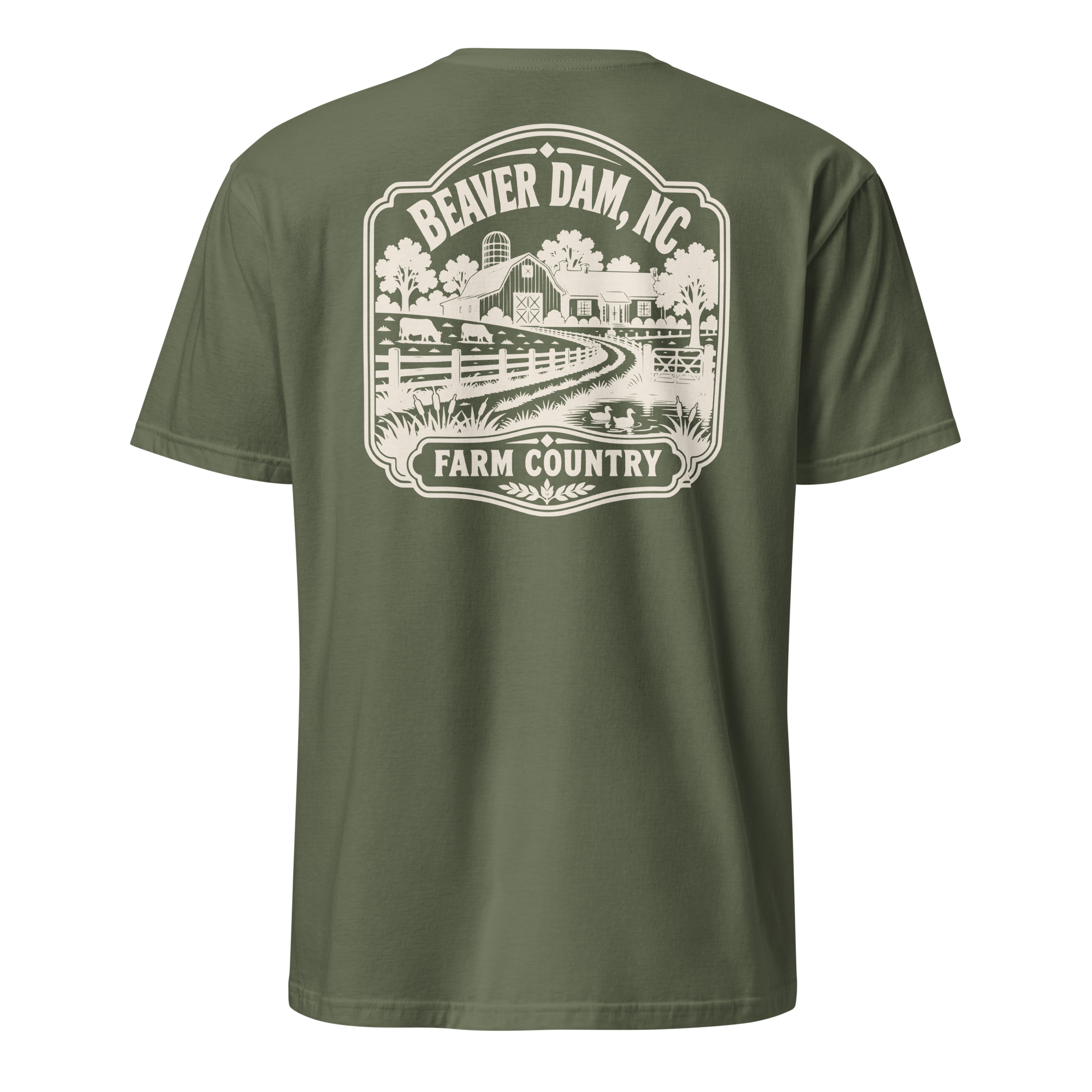 Beaver Dam, NC - Farm Country - Unisex T-Shirt