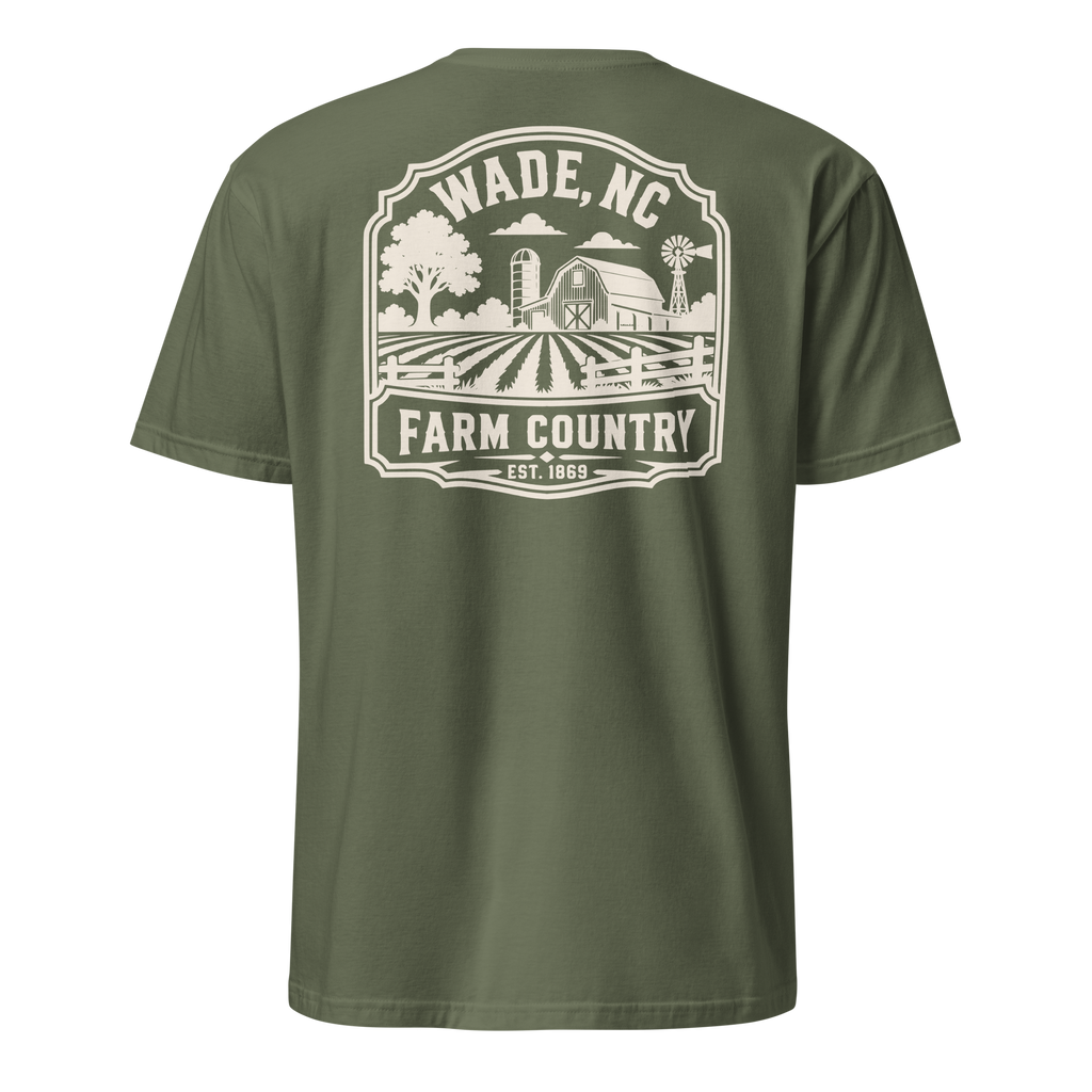 Wade, NC - Farm Country - Unisex T-Shirt