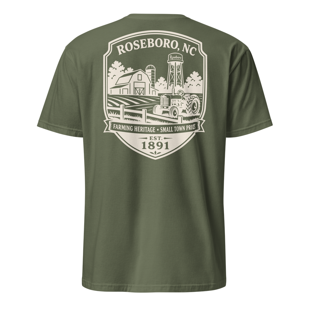 Roseboro, NC - Farm Country- Unisex T-Shirt