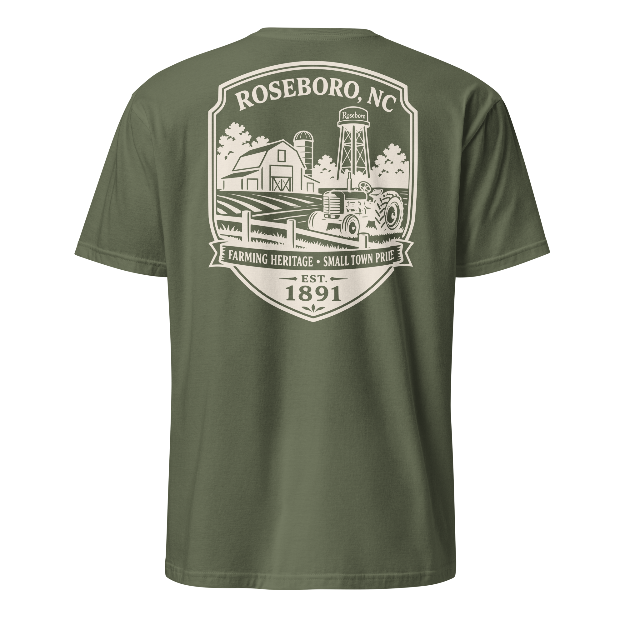 Roseboro, NC - Farm Country- Unisex T-Shirt