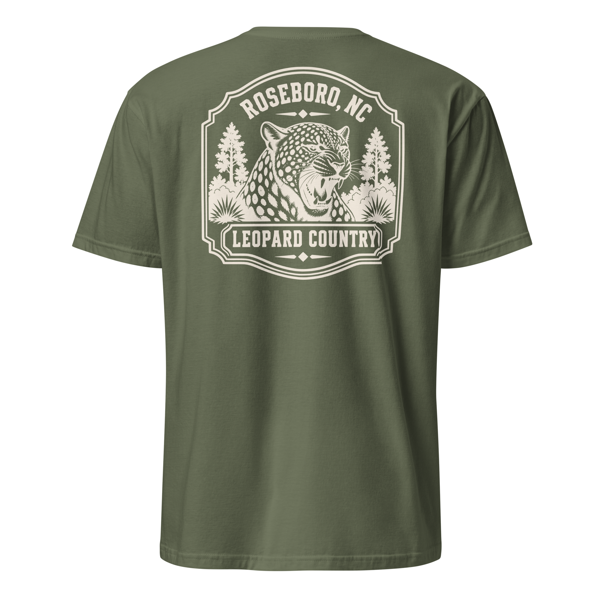 Roseboro, NC - Leopard Country - Unisex T-Shirt