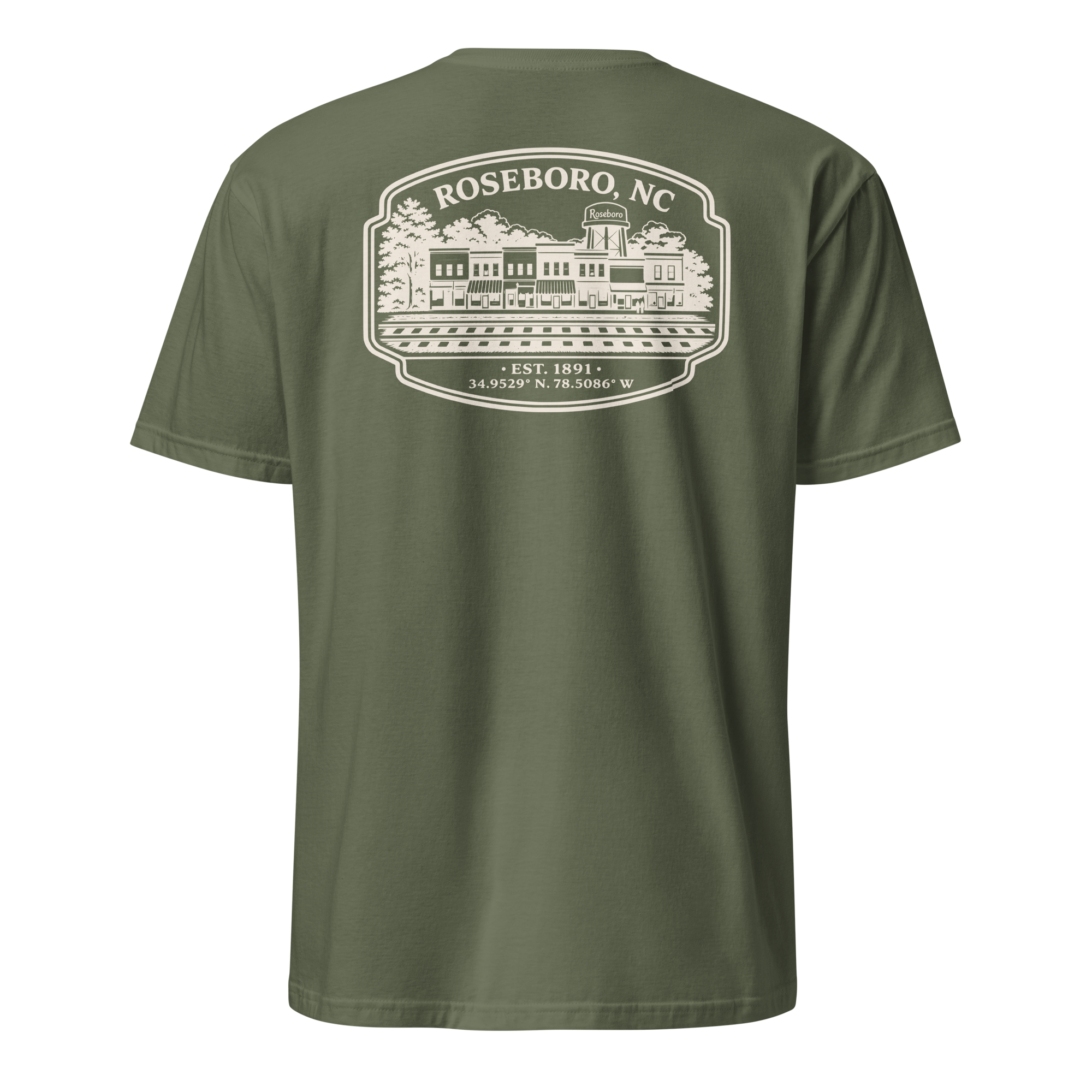 Roseboro, NC - Downtown - Unisex T-Shirt